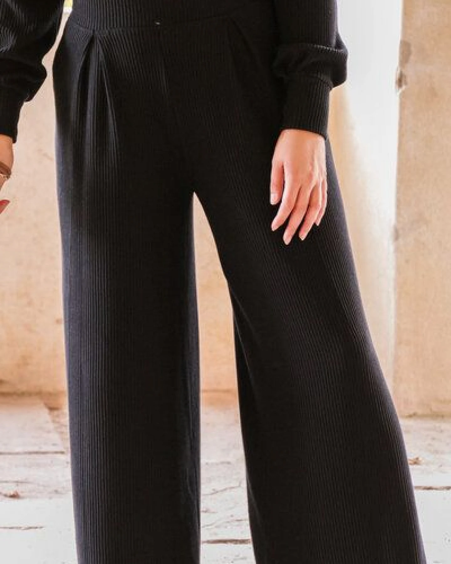 Vivien Joy Wide Leg Pants - Aila Comfy Pants – Ansicht 2