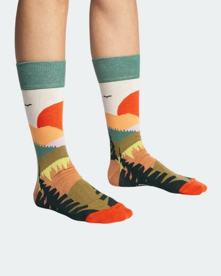 DillySocks Socken „Abstract Nature“