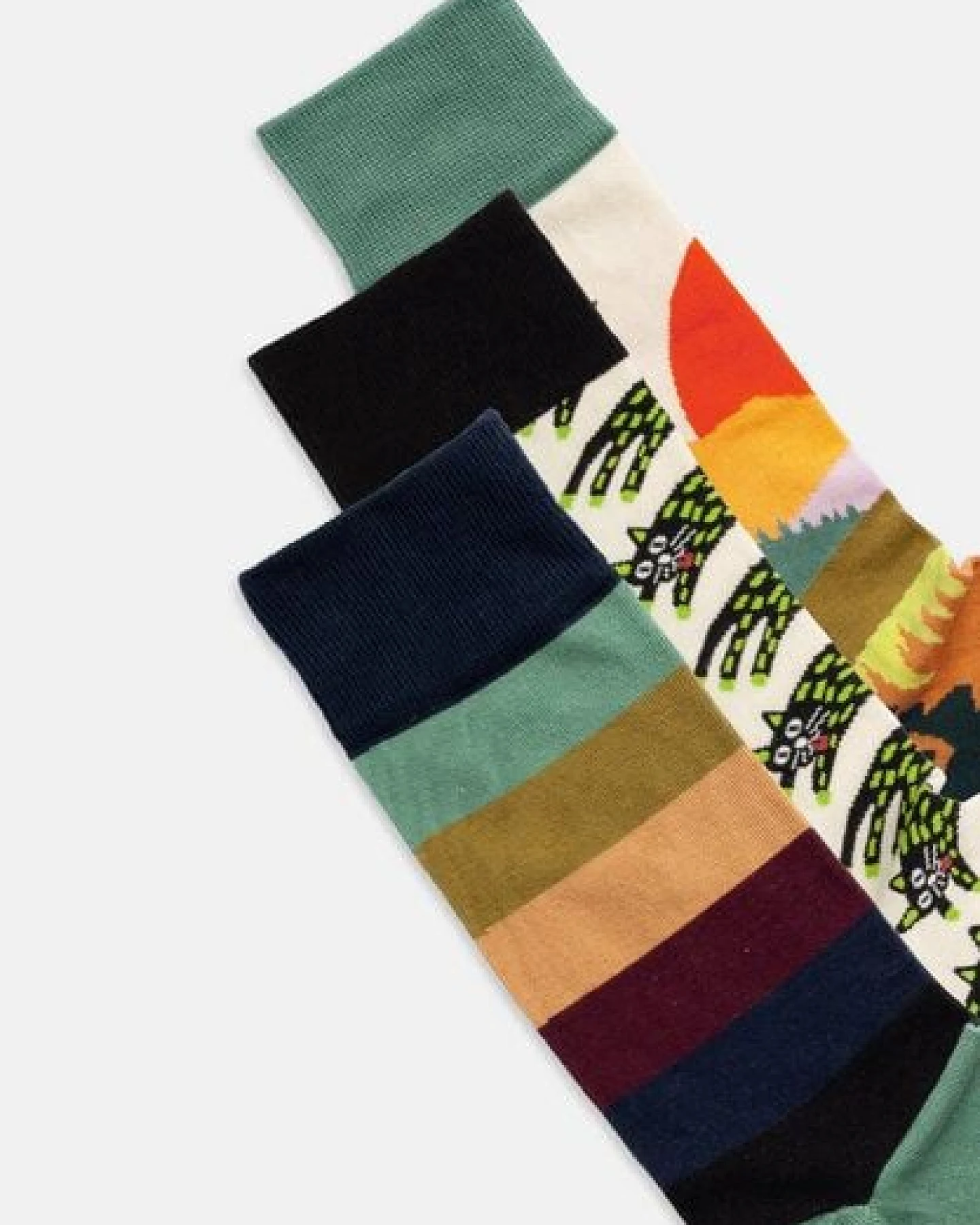 DillySocks Socken „Abstract Nature“ – Ansicht 4