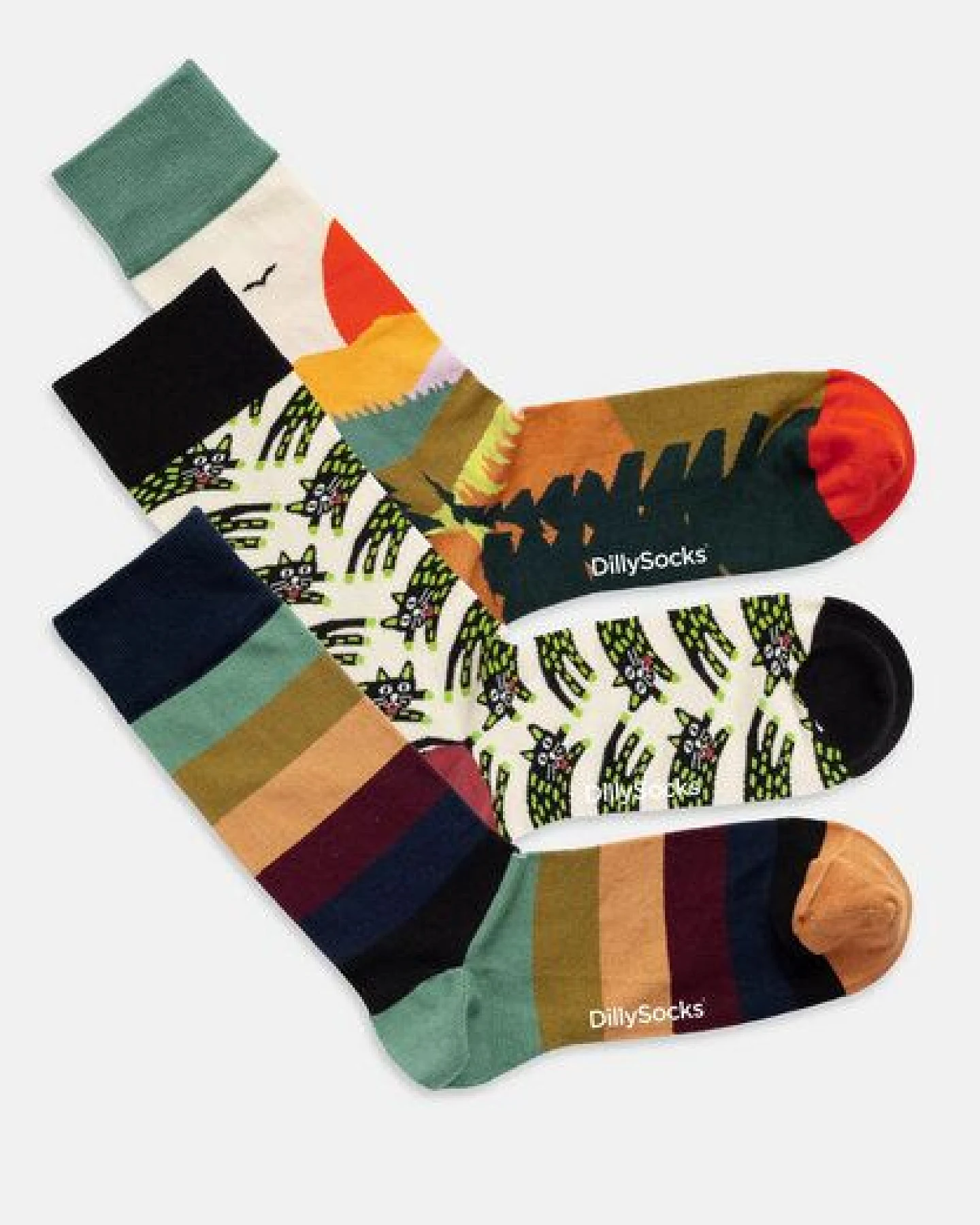 DillySocks Socken „Abstract Nature“ – Ansicht 3