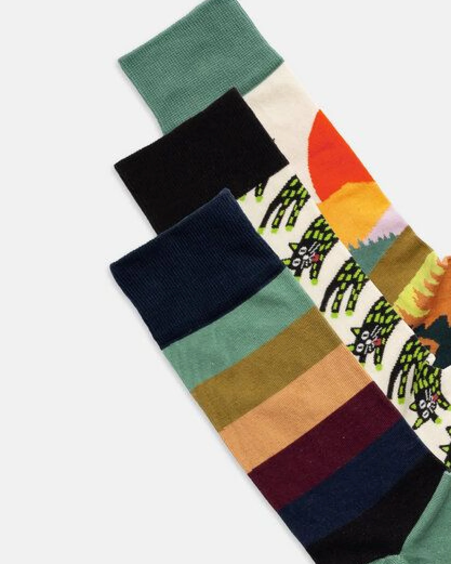 DillySocks Socken „Abstract Nature“ – Ansicht 4