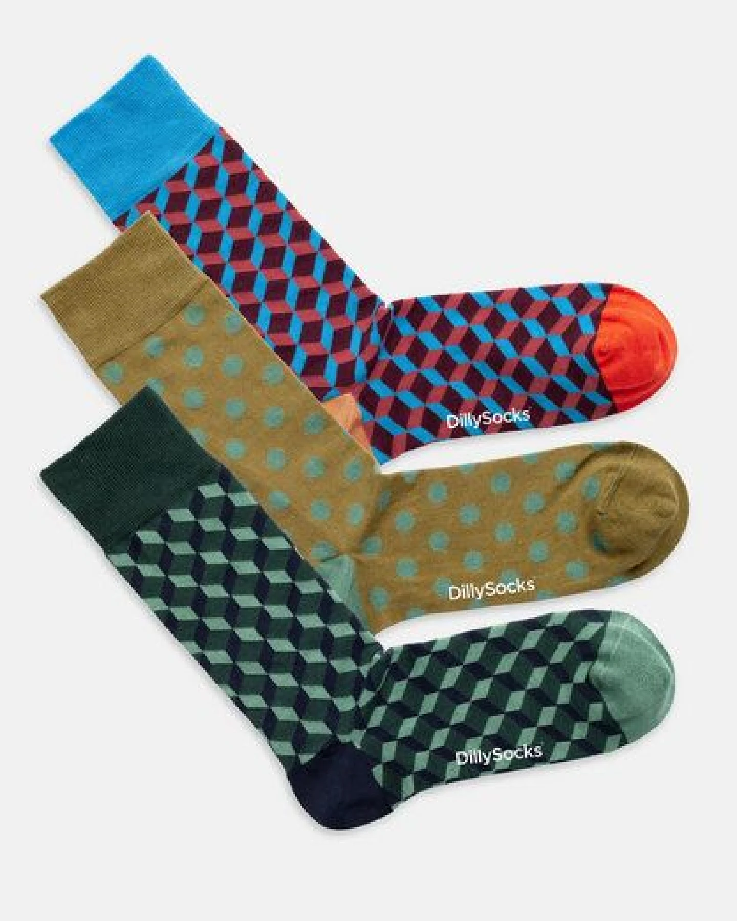 DillySocks Socken „Dicing Around“ – Ansicht 3