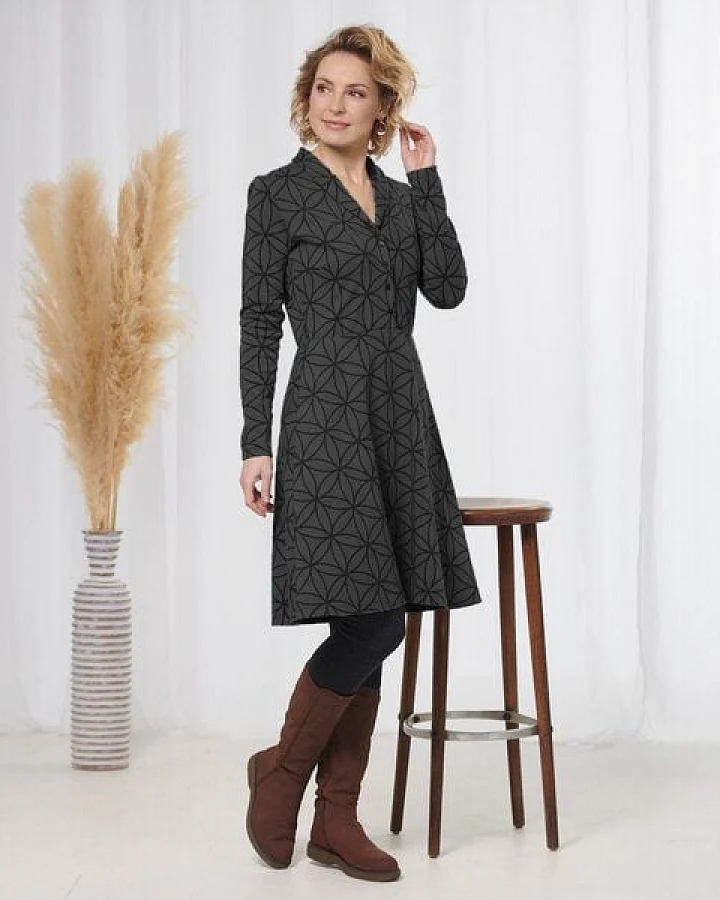 CON_STANT Kleid mit Knopfleiste 95% Baumwolle (kbA)
