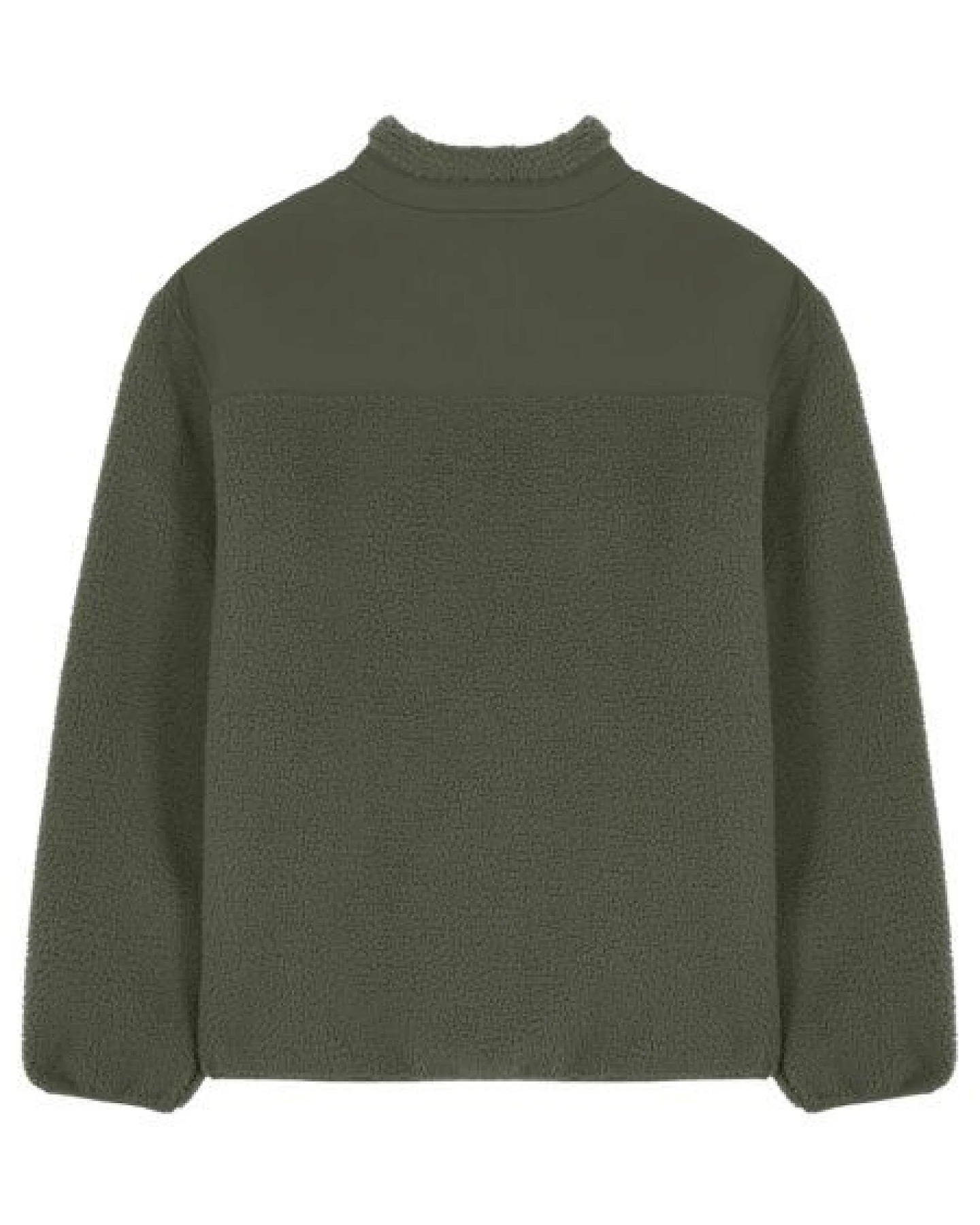YTWOO Relaxed- Fit Sherpajacke Unisex aus 100% Recyceltem Polyester – Ansicht 3