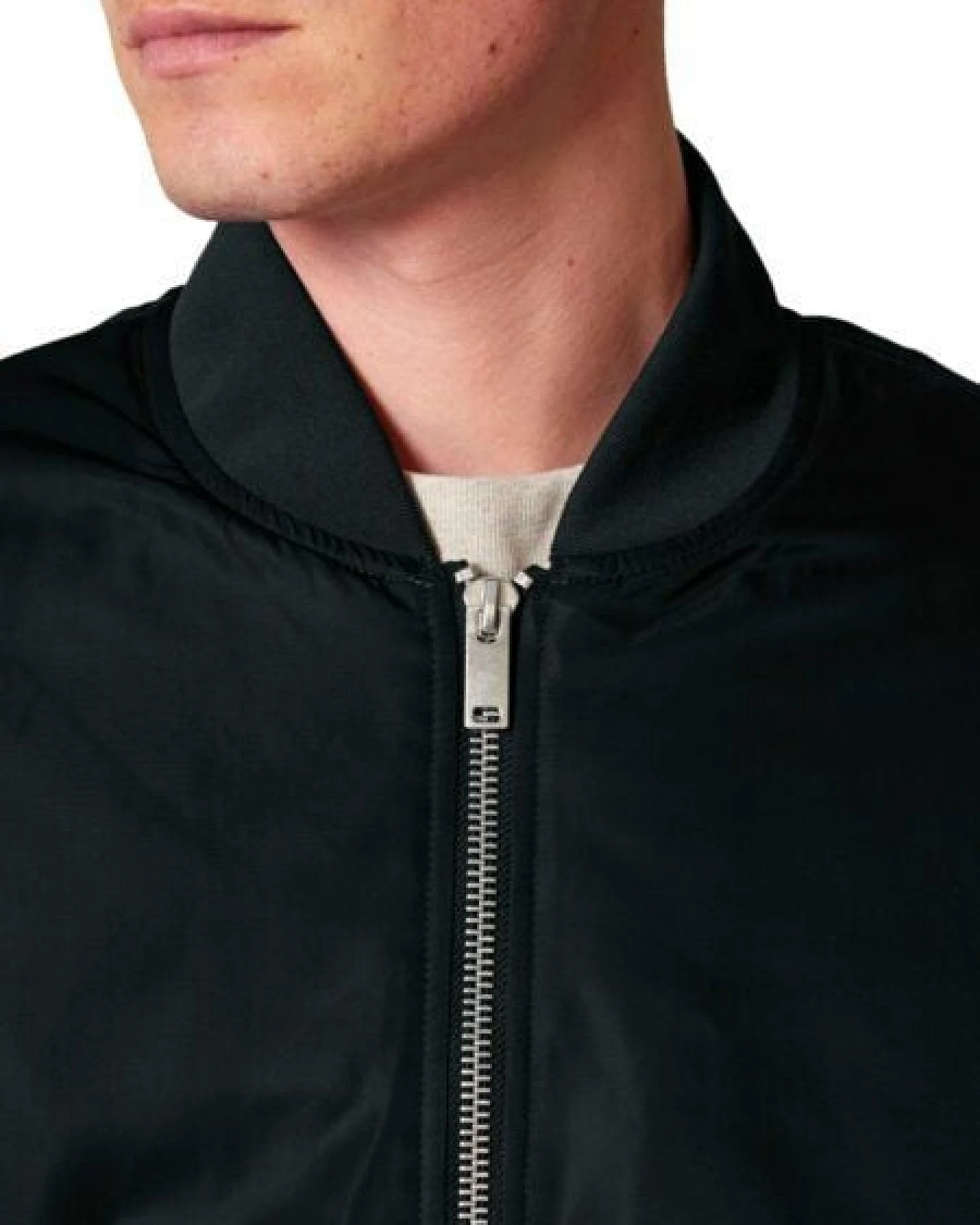 YTWOO Klassische Unisex Bomberjacke aus 100% Recyceltem Polyester – Ansicht 4