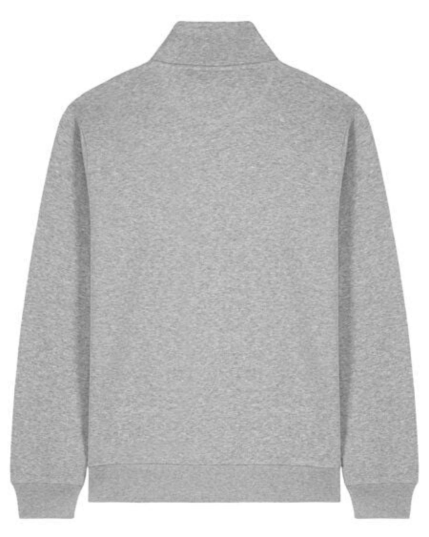 YTWOO Basic Unisex Quater-Zip-Sweatshirt Nachhaltig – Ansicht 3