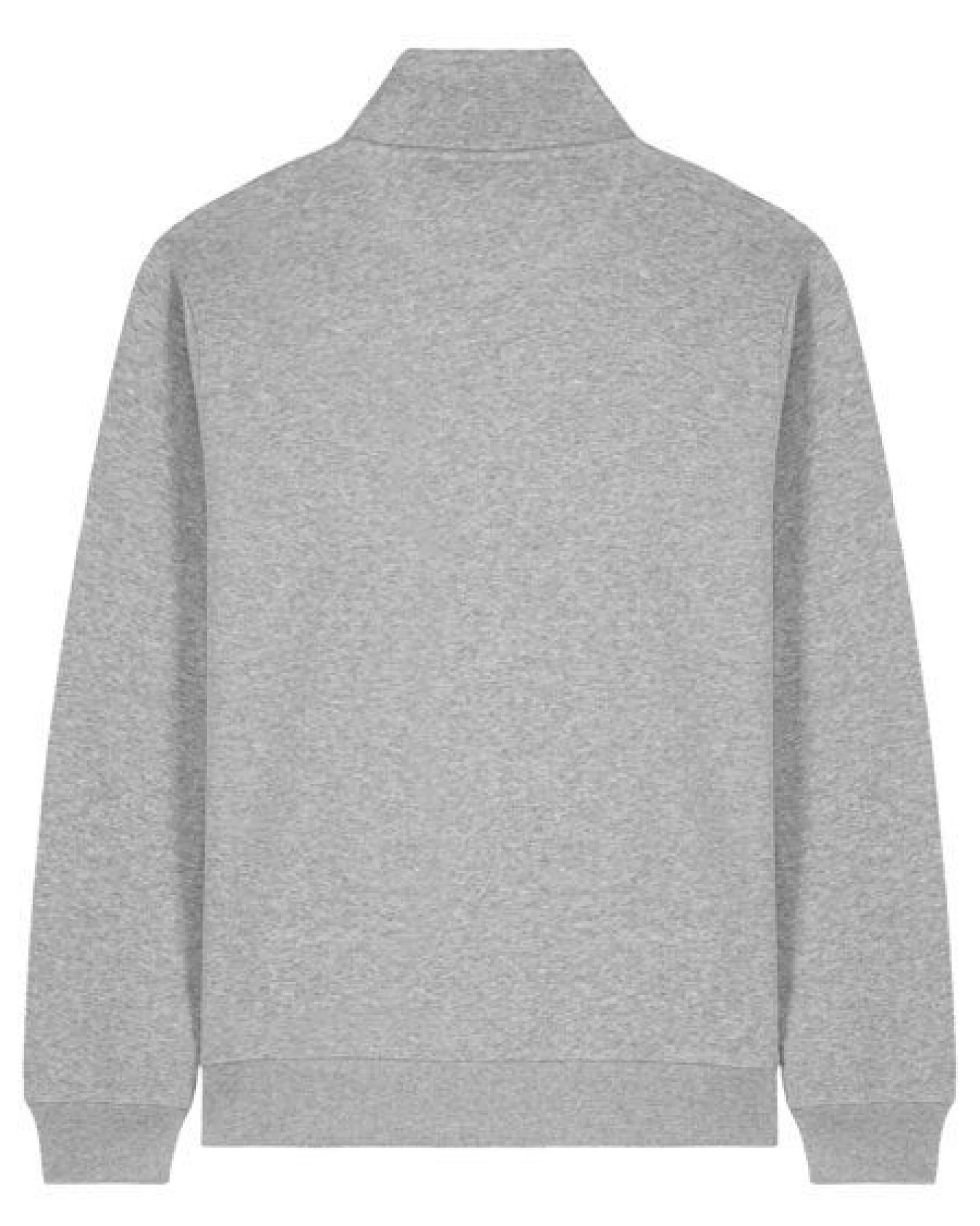 YTWOO Basic Unisex Quater-Zip-Sweatshirt Nachhaltig – Ansicht 3