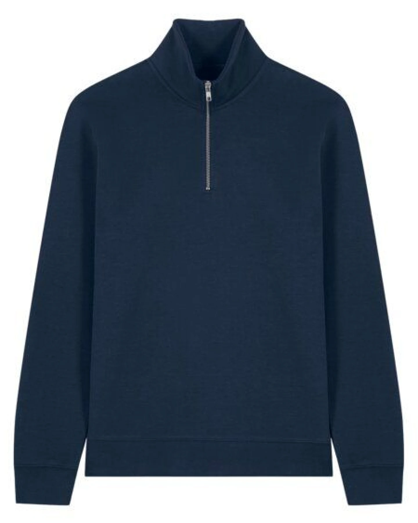 YTWOO Basic Unisex Quater-Zip-Sweatshirt Nachhaltig – Ansicht 2