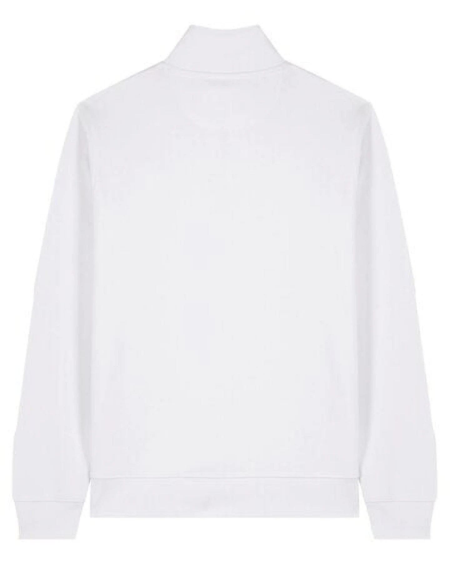 YTWOO Basic Unisex Quater-Zip-Sweatshirt Nachhaltig – Ansicht 3