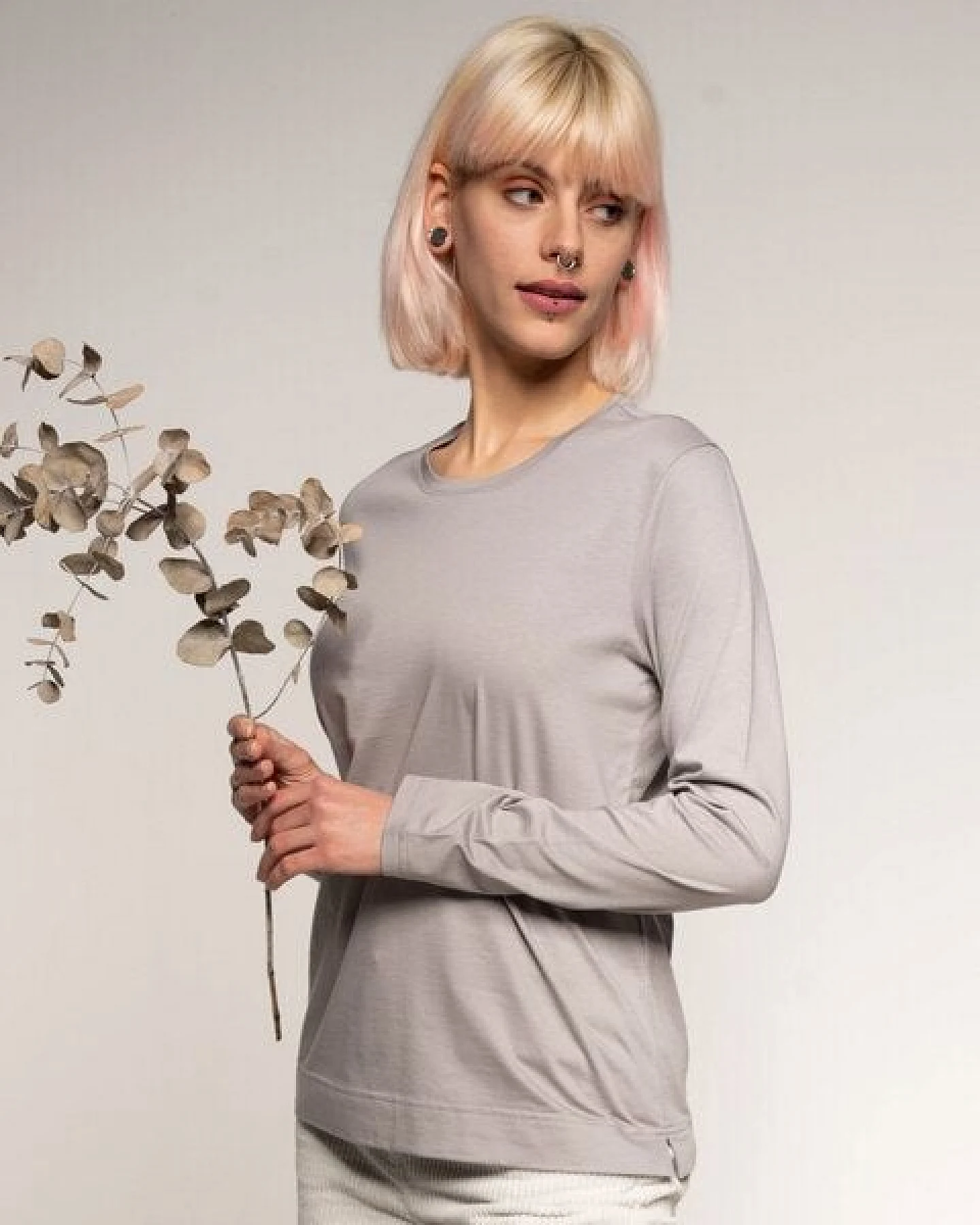 Alma & Lovis Royal Jersey Langarmshirt aus Organic Cotton – Ansicht 3