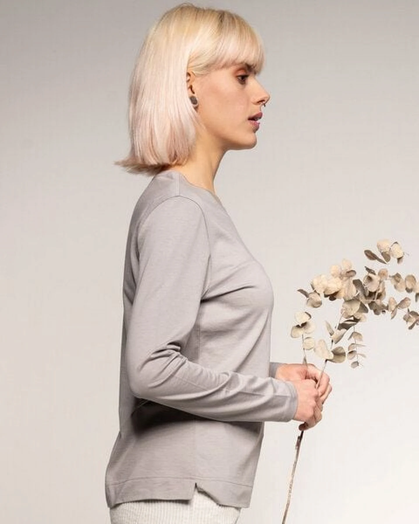 Alma & Lovis Royal Jersey Langarmshirt aus Organic Cotton – Ansicht 4