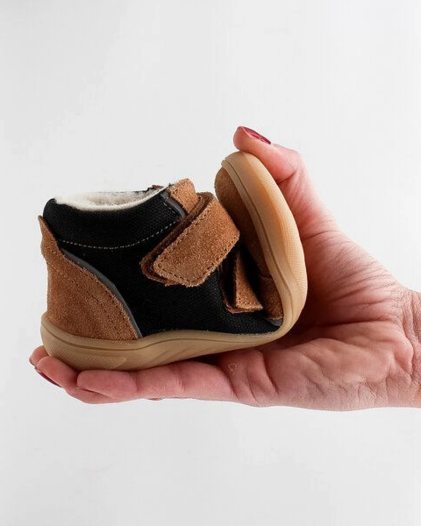 Pololo Barfuß-Membran-Halbschuh "Mario", gefüttert, mit Kletter – Ansicht 3
