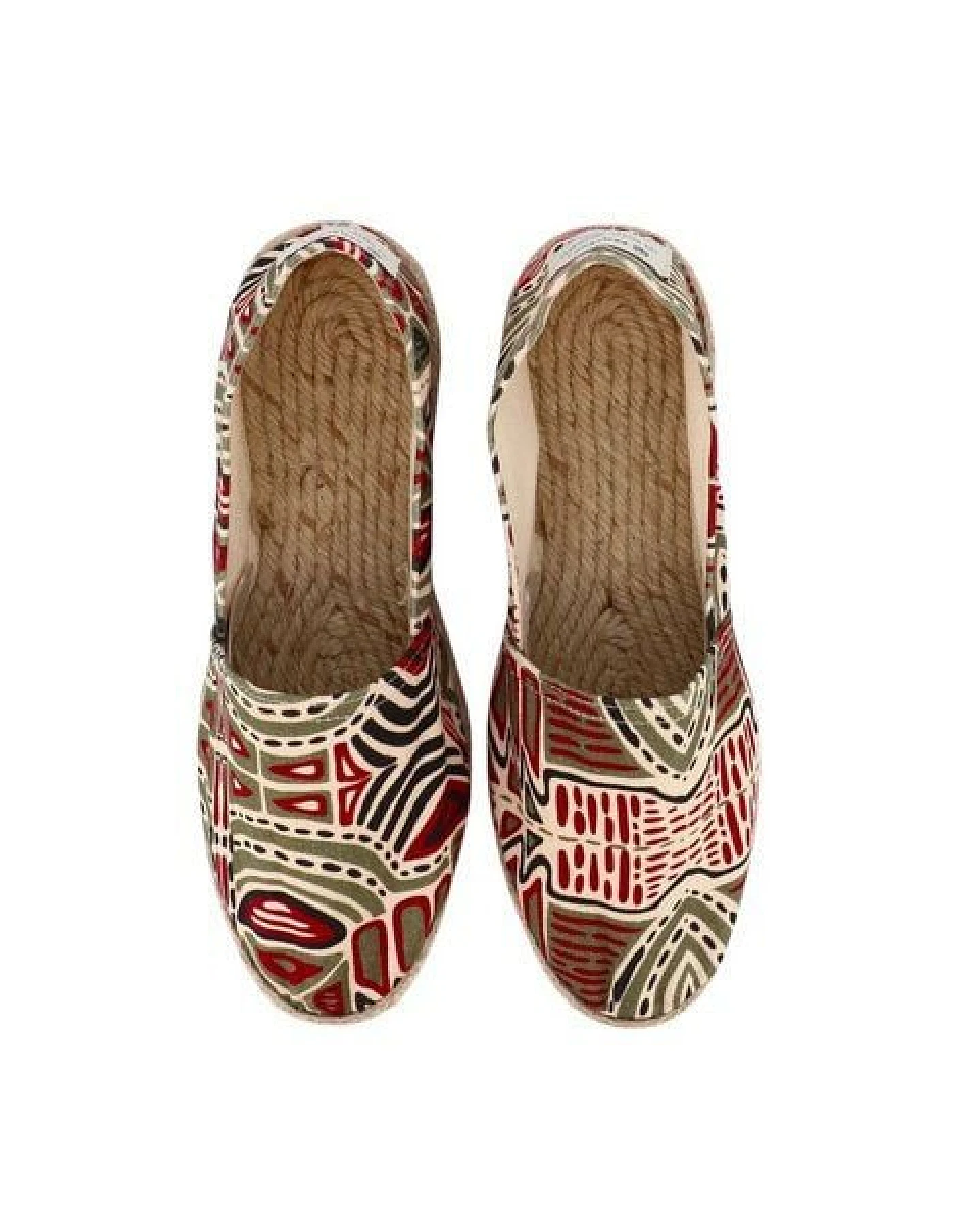 PANAFRICA African Espadrilla Bordeaux – Ansicht 4
