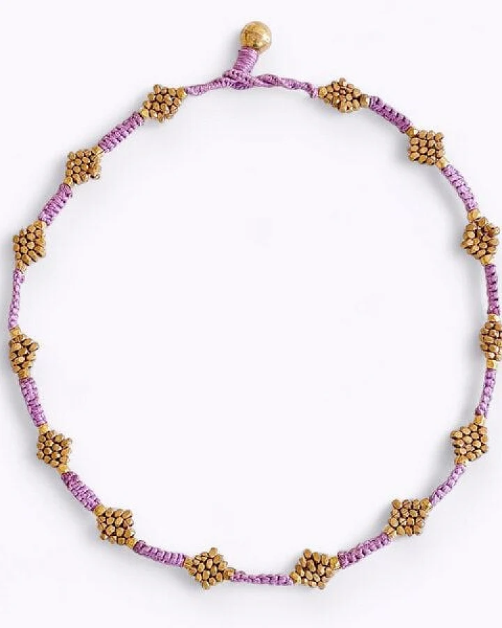 KIKOONI Dokra Kette "FLOWER"