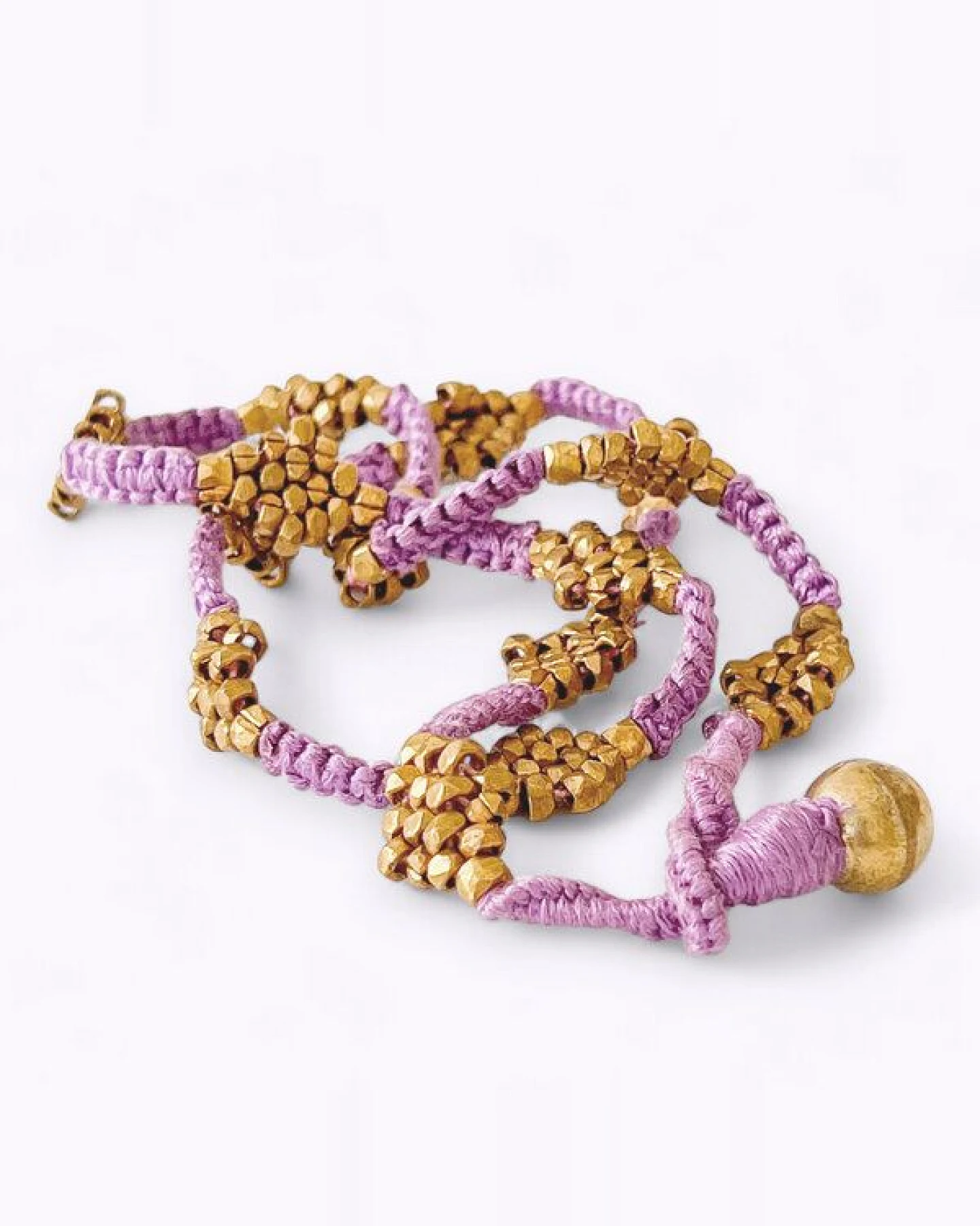 KIKOONI Dokra Kette "FLOWER" – Ansicht 2