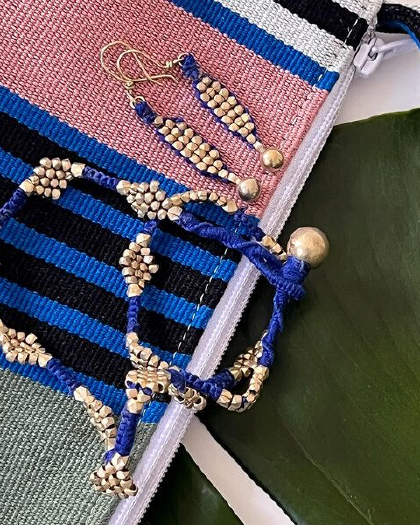 KIKOONI Dokra Kette "FLOWER" – Ansicht 3