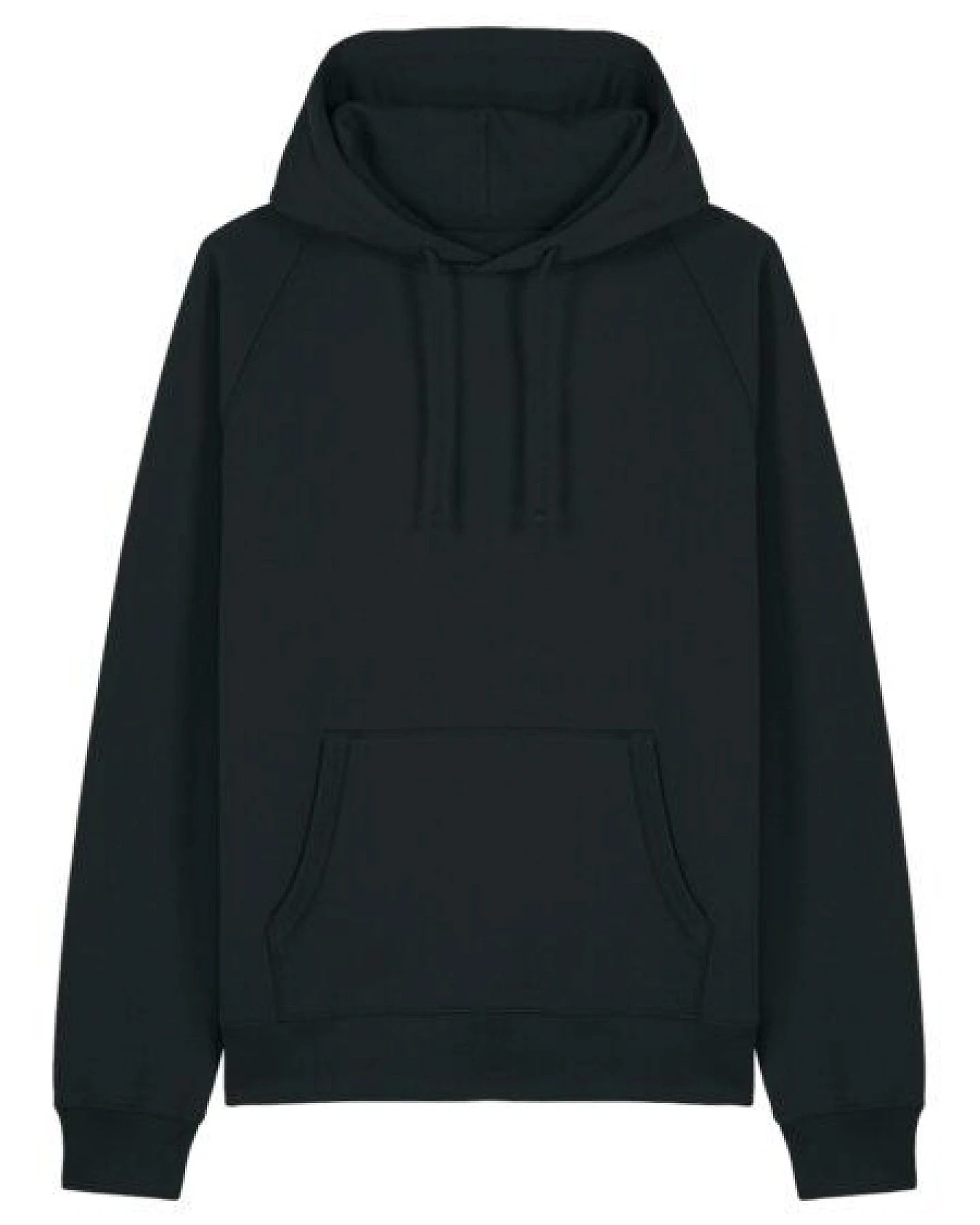 YTWOO Klassischer Unisex Raglan Hoodie mit Relaxed Fit aus 100% Biobaumwolle – Ansicht 2