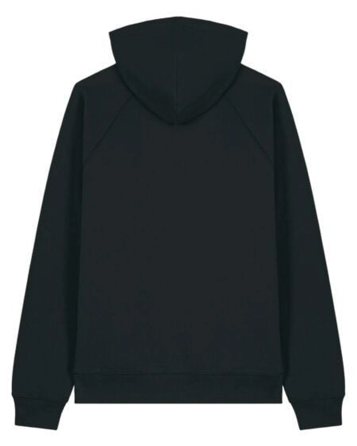 YTWOO Klassischer Unisex Raglan Hoodie mit Relaxed Fit aus 100% Biobaumwolle – Ansicht 3