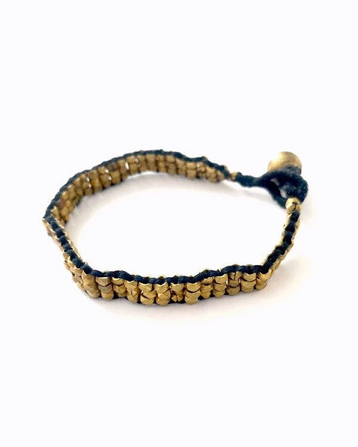 KIKOONI Dokra Armband "Thin Snake"