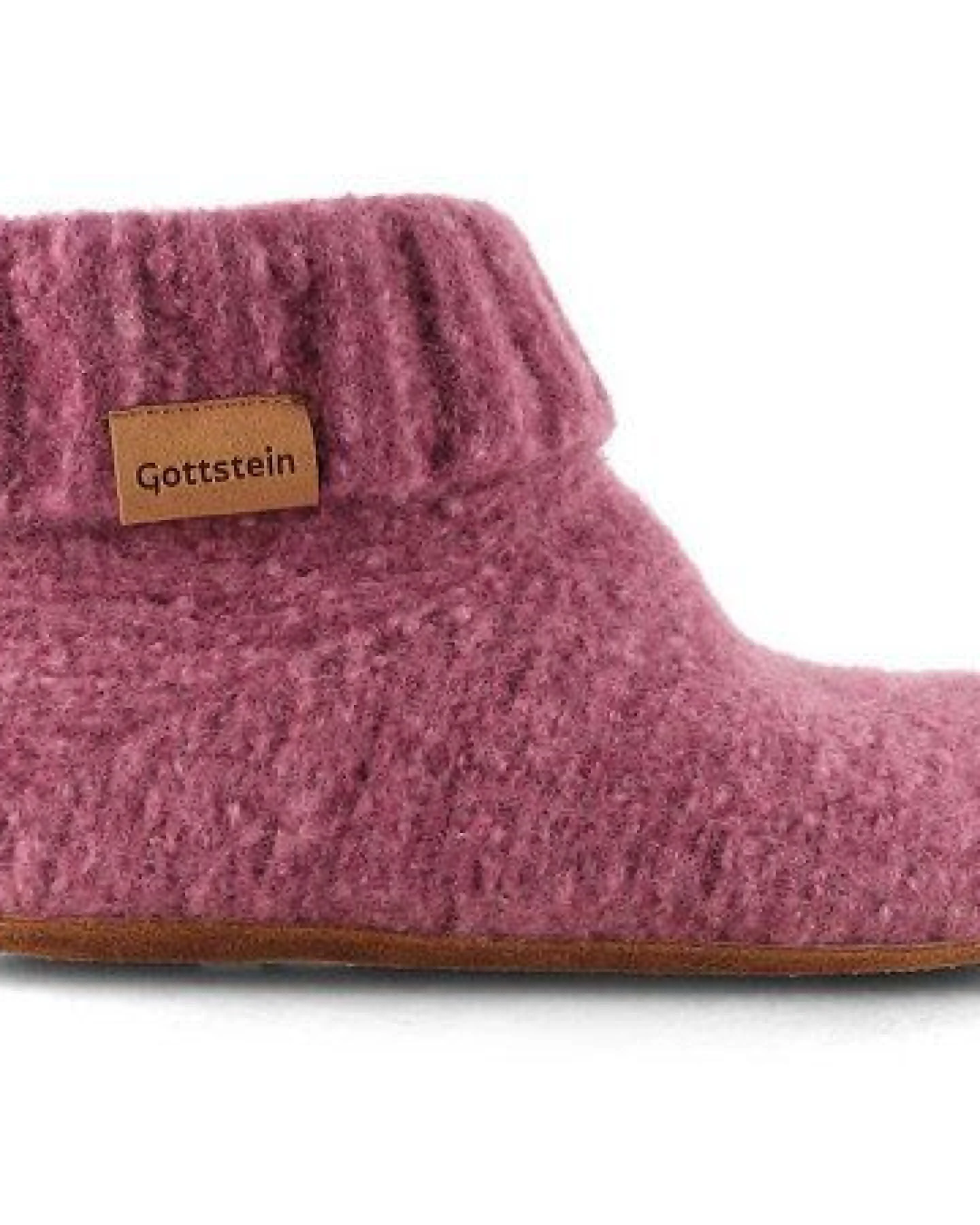 Gottstein Knit Boot Hüttenschuhe aus reiner Schurwolle – Ansicht 3