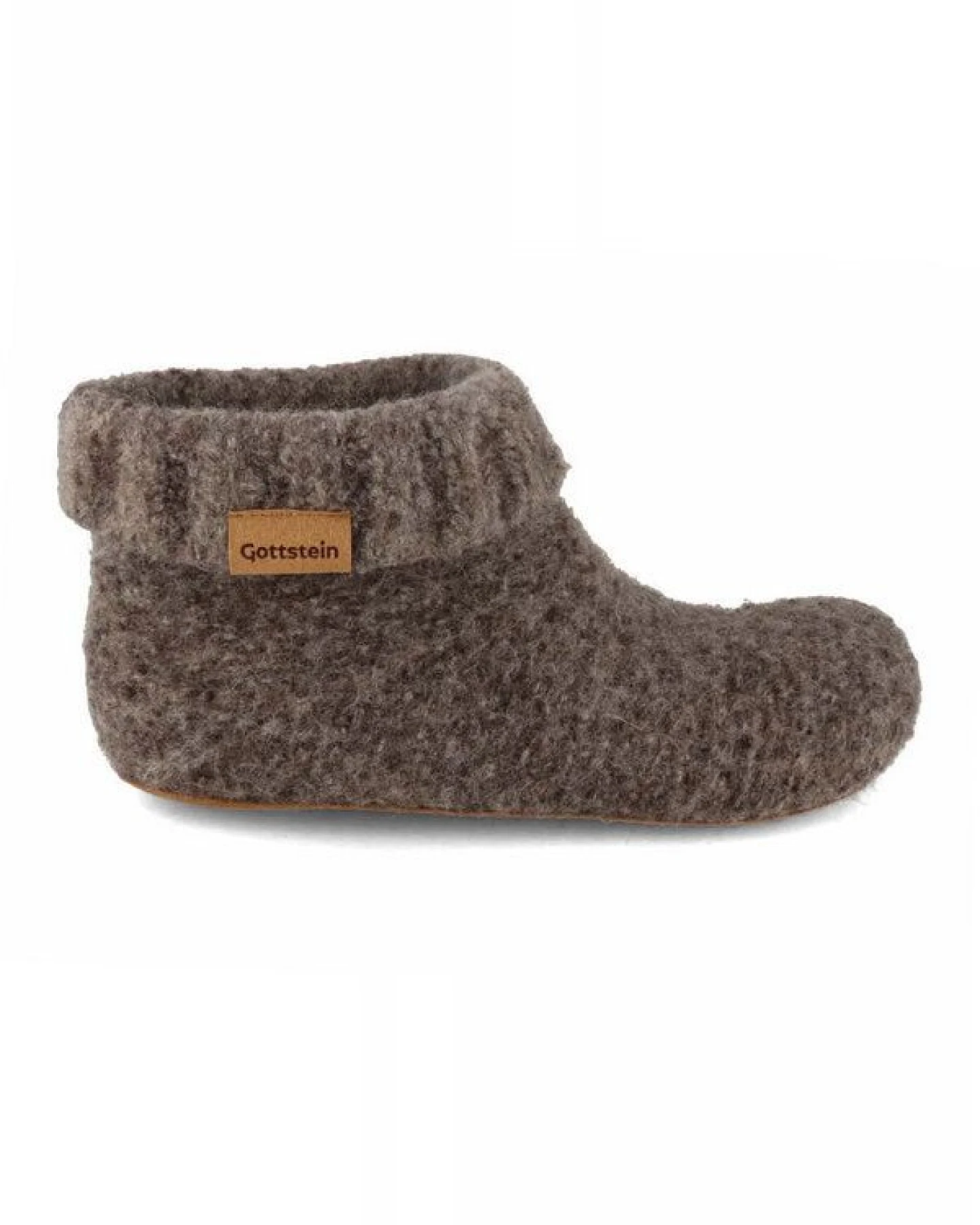 Gottstein Knit Boot Hüttenschuhe aus reiner Schurwolle – Ansicht 3