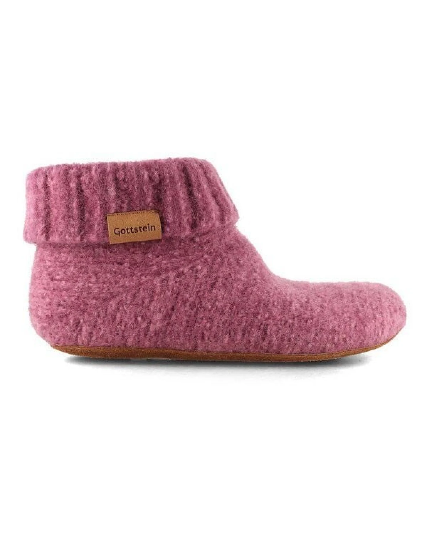 Gottstein Knit Boot Hüttenschuhe aus reiner Schurwolle – Ansicht 3