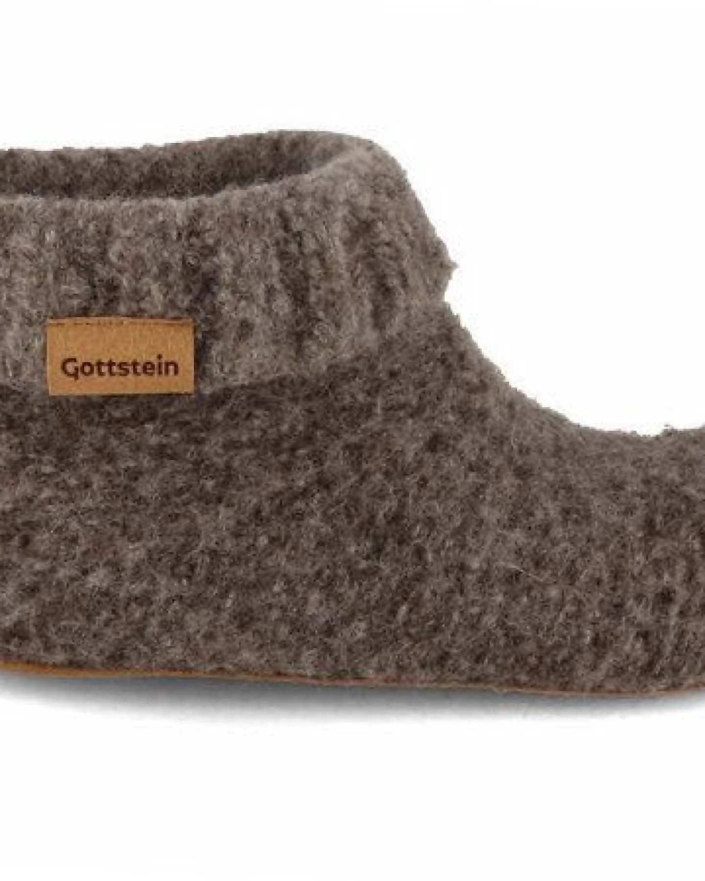 Gottstein Knit Boot Hüttenschuhe aus reiner Schurwolle – Ansicht 3
