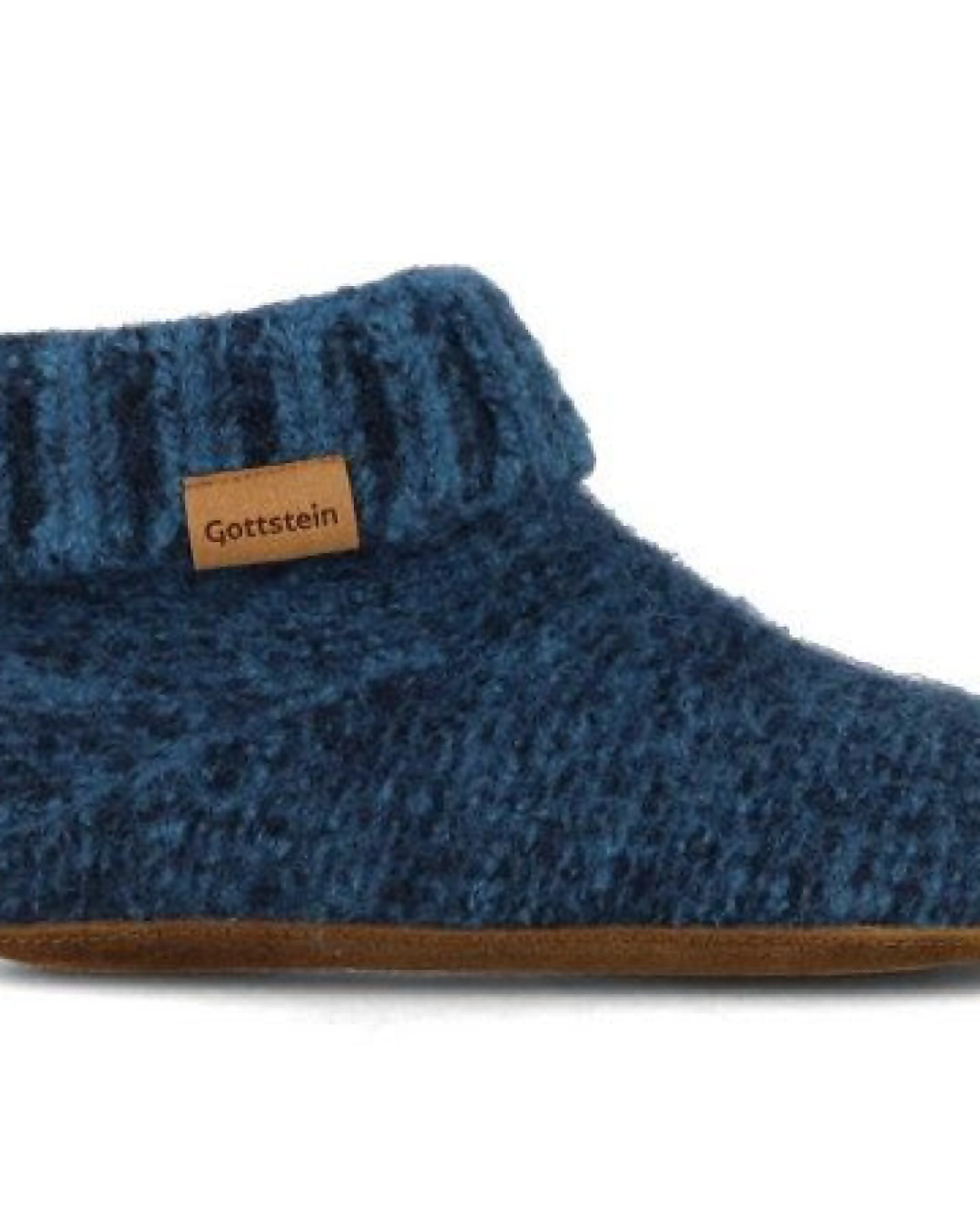 Gottstein Knit Boot Hüttenschuhe aus reiner Schurwolle – Ansicht 3