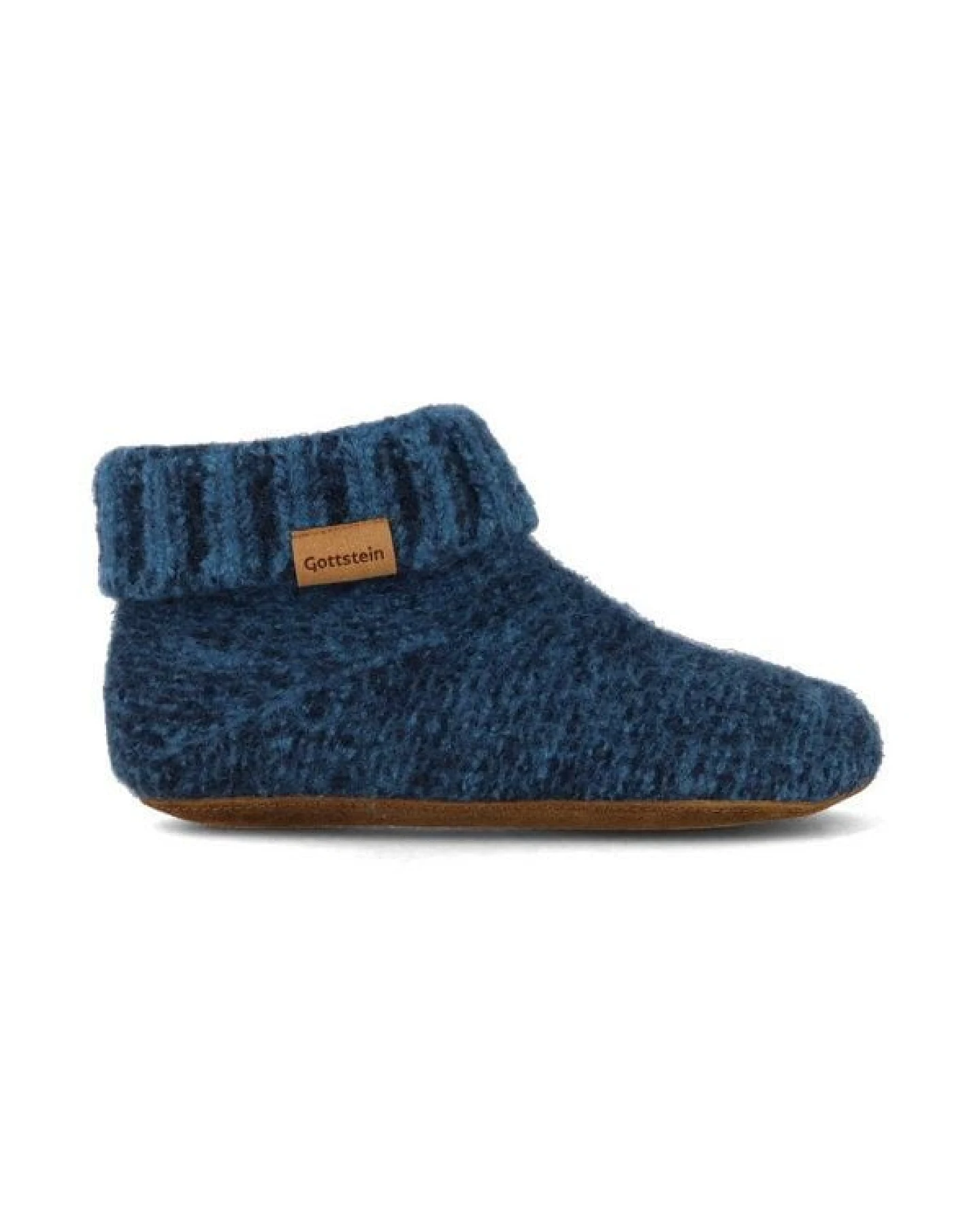 Gottstein Knit Boot Hüttenschuhe aus reiner Schurwolle – Ansicht 3