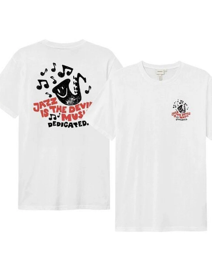 DEDICATED T-Shirt Stockholm - Devils Music - aus Bio-Baumwolle