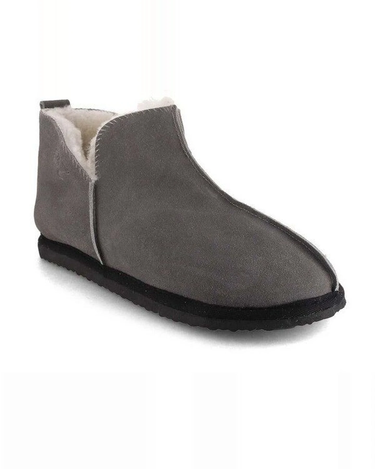 Lammbock® Lammfell Hausschuhe Stiefel Shearlock mit Outdoorsoohle – Ansicht 2