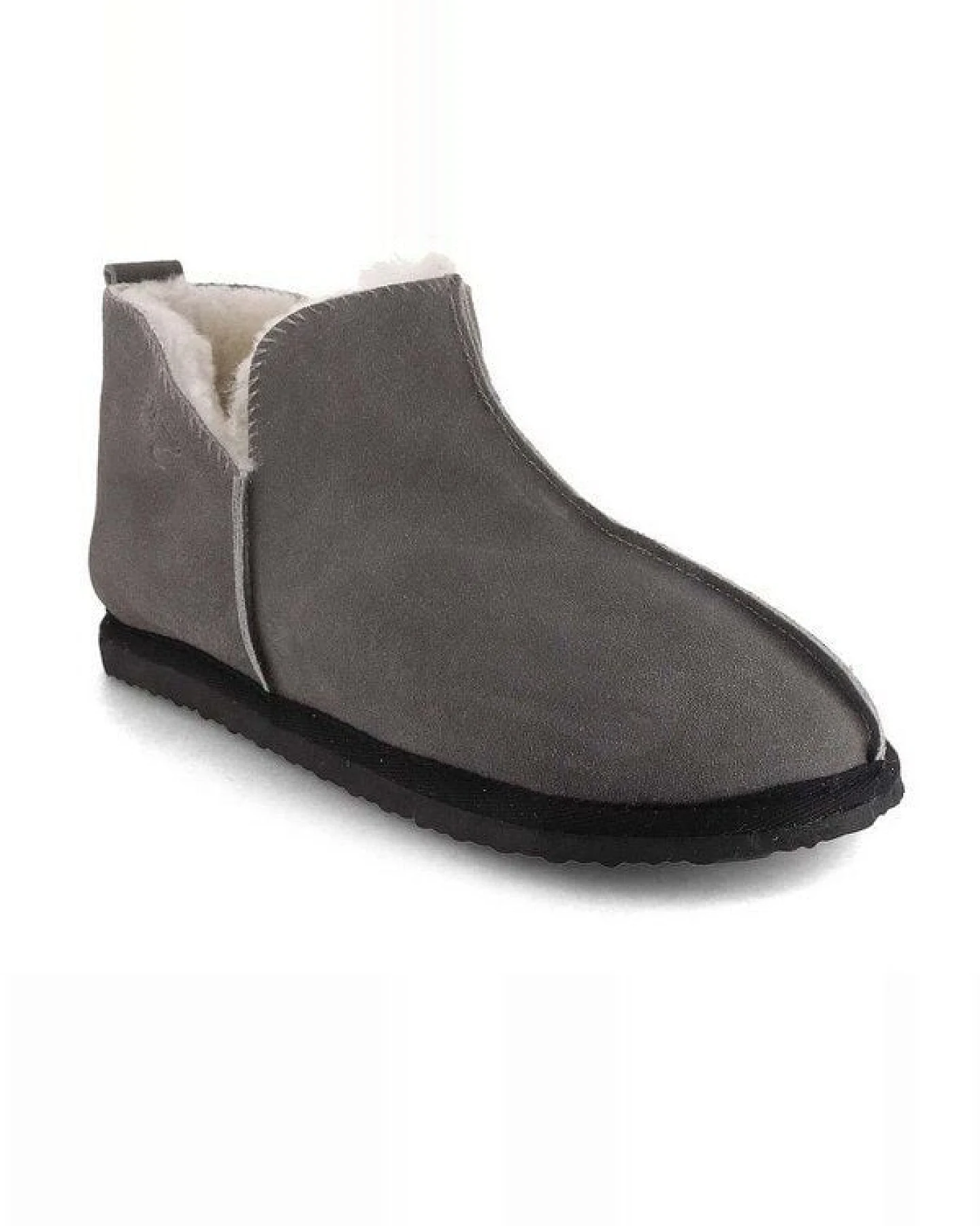 Lammbock® Lammfell Hausschuhe Stiefel Shearlock mit Outdoorsoohle – Ansicht 2