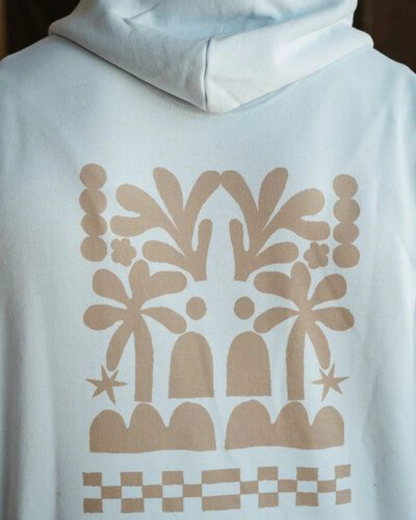 Kultgut Artdesign- Biofair- Vintagelook Kapuzenpullover / Voyage – Ansicht 4