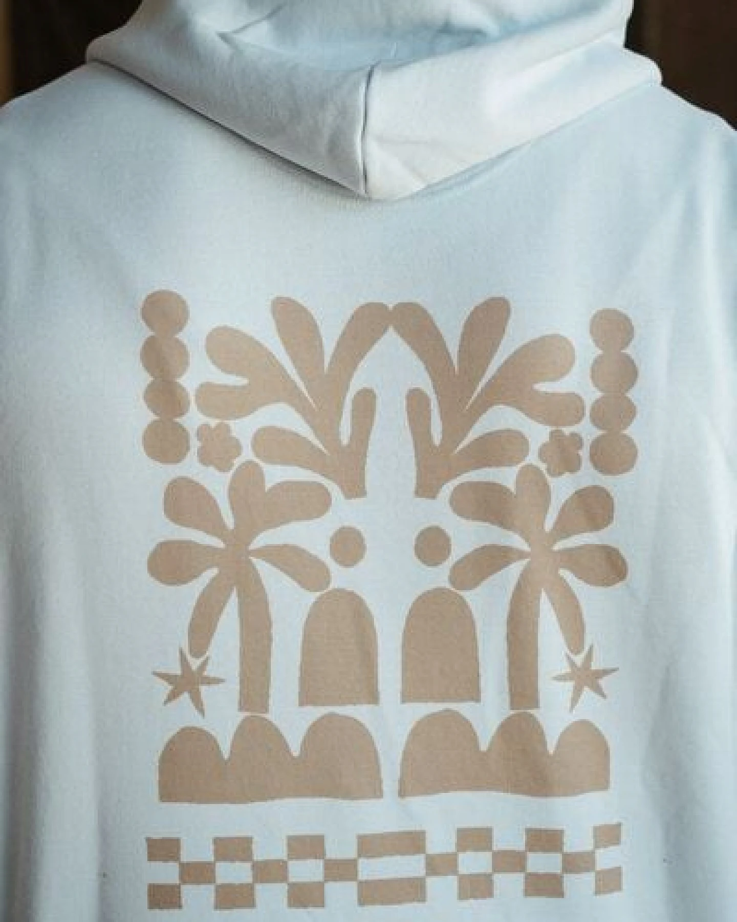 Kultgut Artdesign- Biofair- Vintagelook Kapuzenpullover / Voyage – Ansicht 4