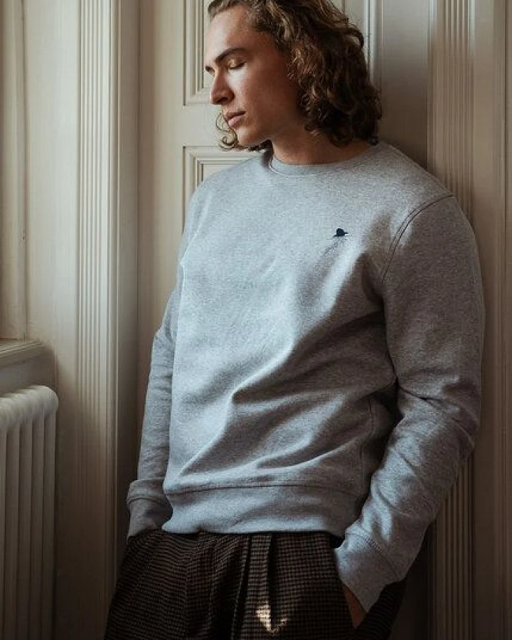 Kultgut Artdesign-Biofair Sweatpullover supersoft/ Little Shark