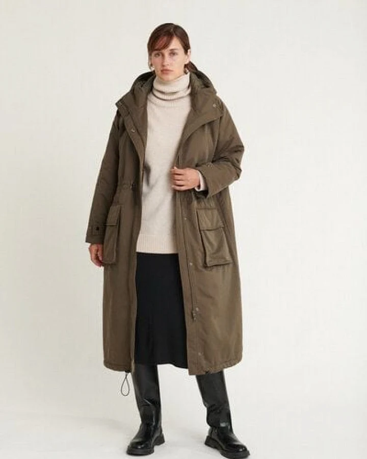 Basic Apparel Ajlin Parka aus recykeltem Plastik
