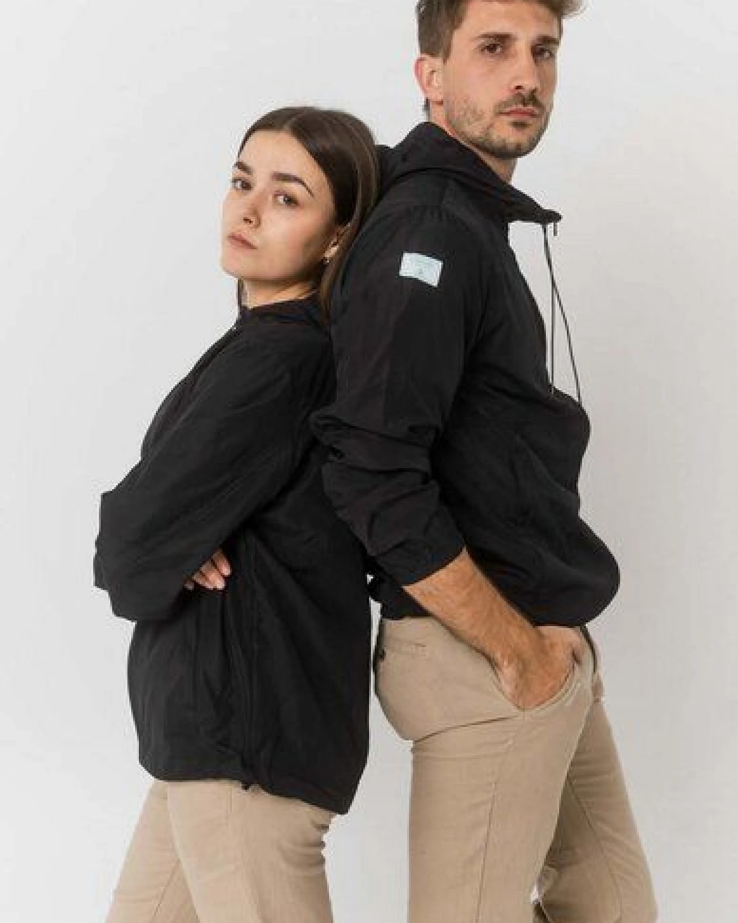 Greener Aerides leichte Windjacke mit Kapuze aus recyceltem Material – Ansicht 3