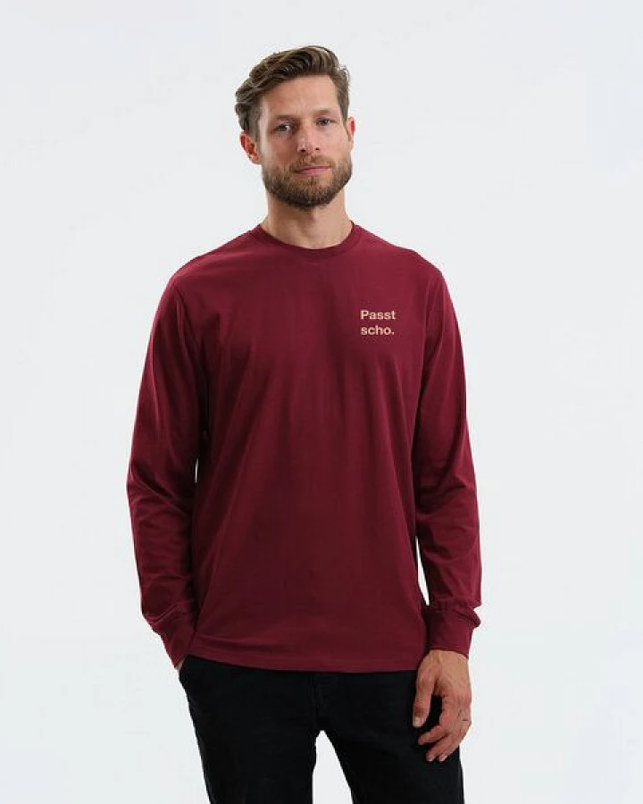 GARY MASH Langarmshirt Scott Passt scho. aus Biobaumwolle