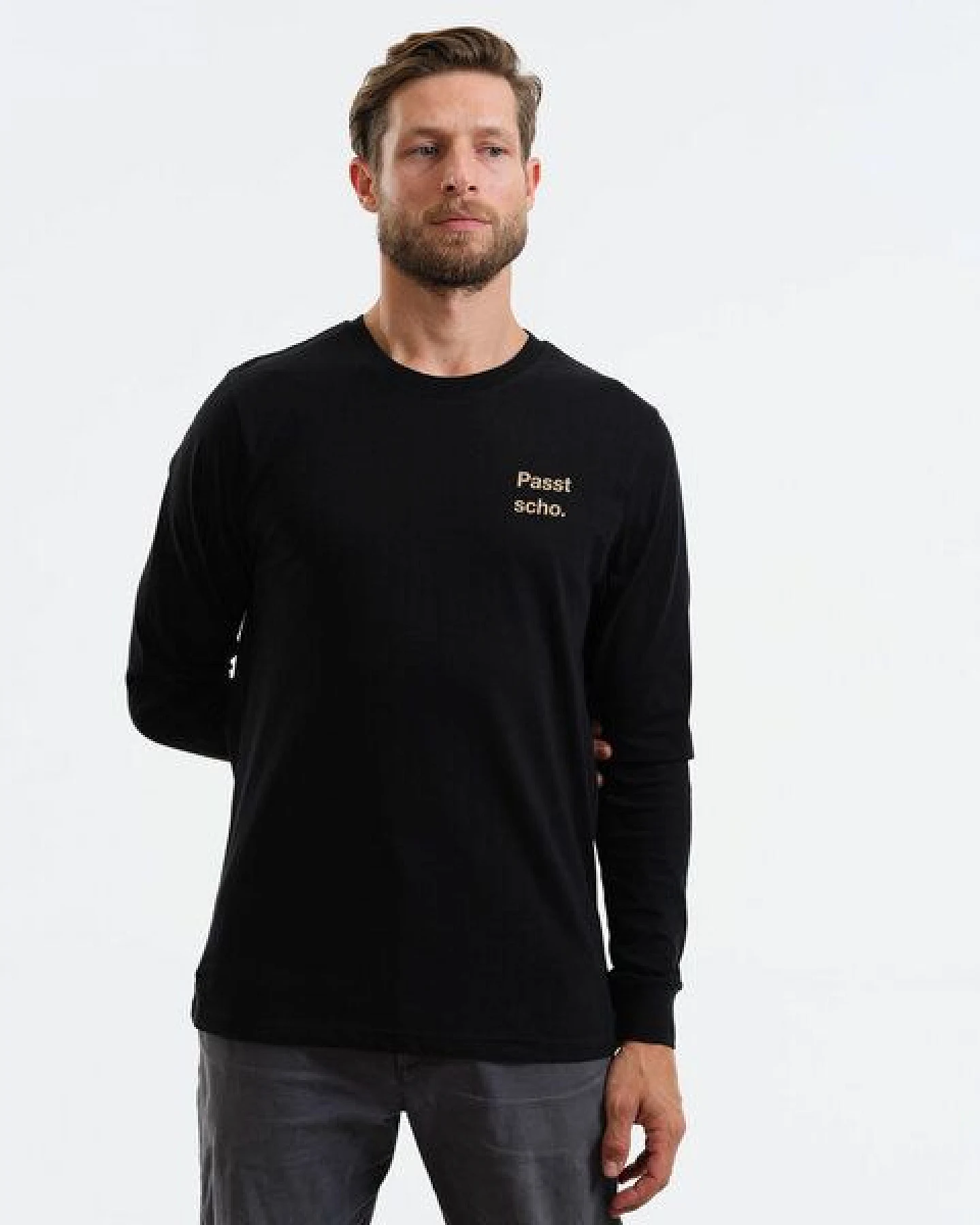 GARY MASH Langarmshirt Scott Passt scho. aus Biobaumwolle – Ansicht 2