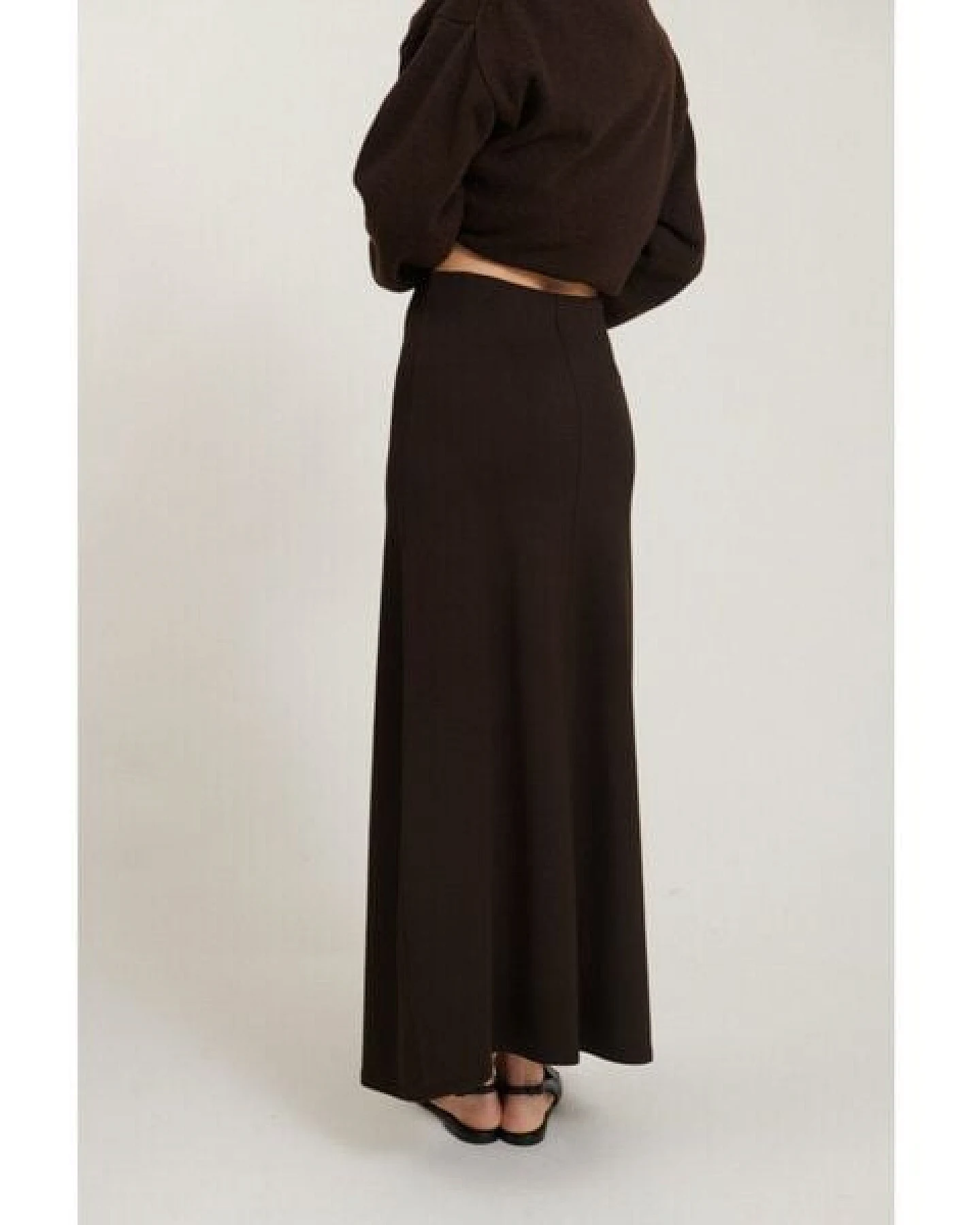 Basic Apparel Langer Rock Sadie aus Bio-Baumwolle – Ansicht 4