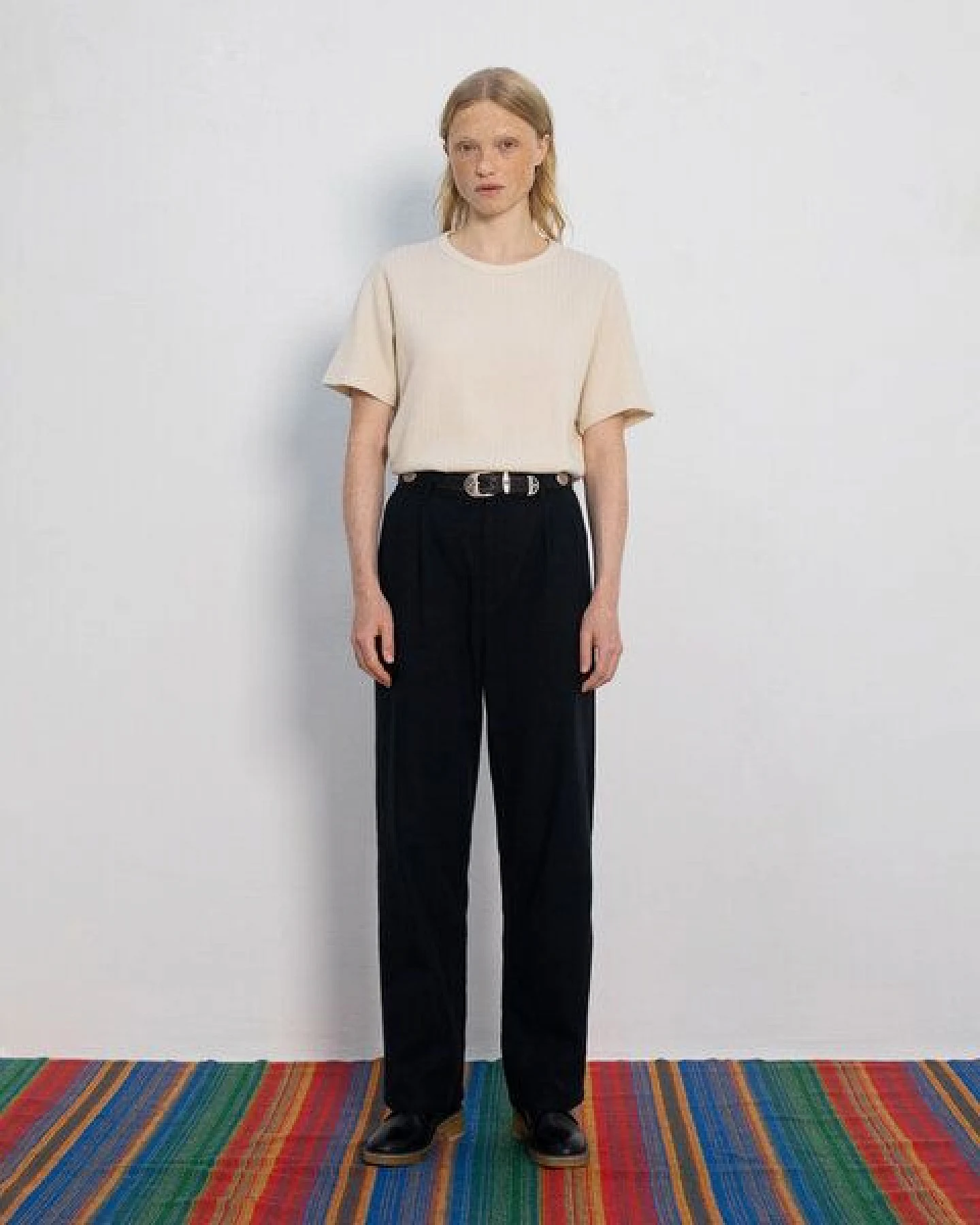 Rotholz Flanell Pantalone aus Bio Baumwolle – Ansicht 4