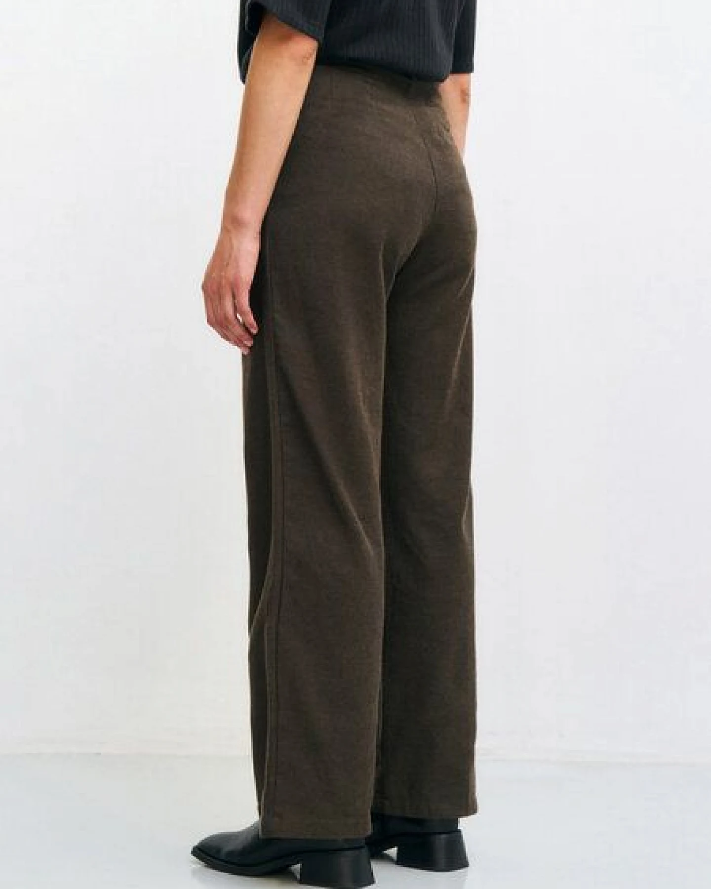 Rotholz Flanell Pantalone aus Bio Baumwolle – Ansicht 3