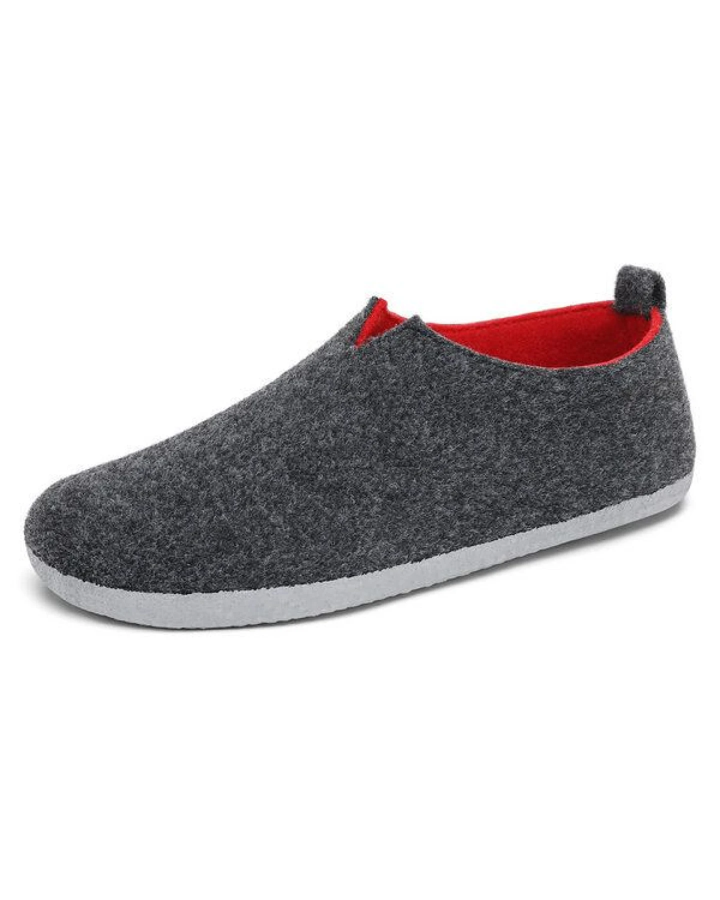Home & Joy Hausschuhe Filz vegan Hüttenschuhe Pantoffeln Schlappen Pantoletten – Ansicht 4