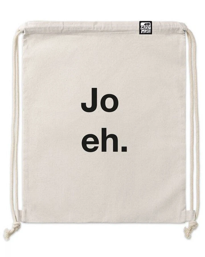 GARY MASH Gym Bag Jo eh. aus extra robuster Biobaumwolle