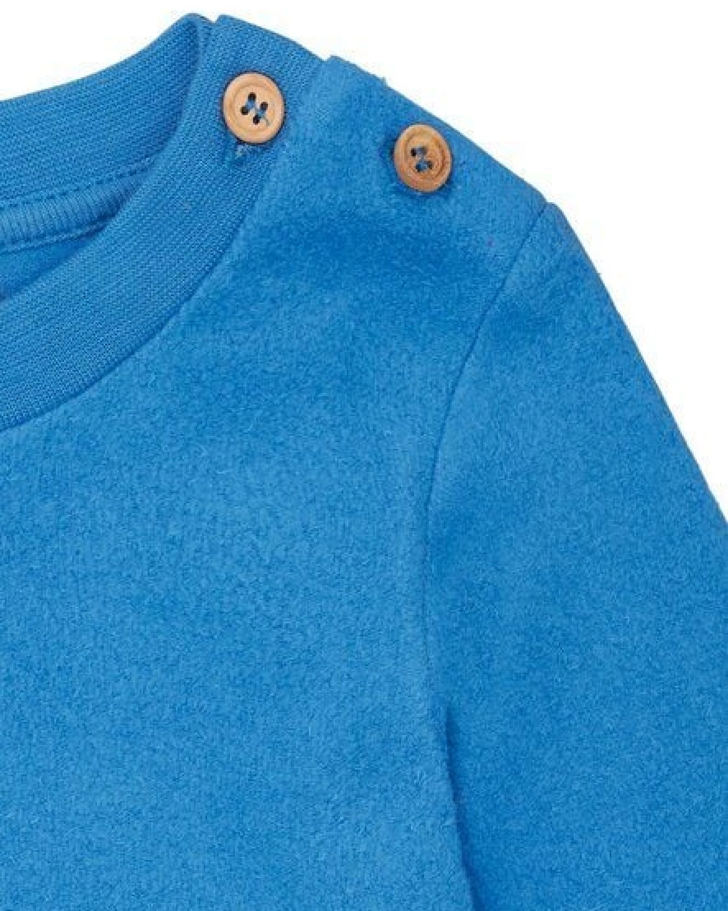 loud + proud Babys & Kinder Fleece-Sweatshirt, GOTS-zertifiziert – Ansicht 3