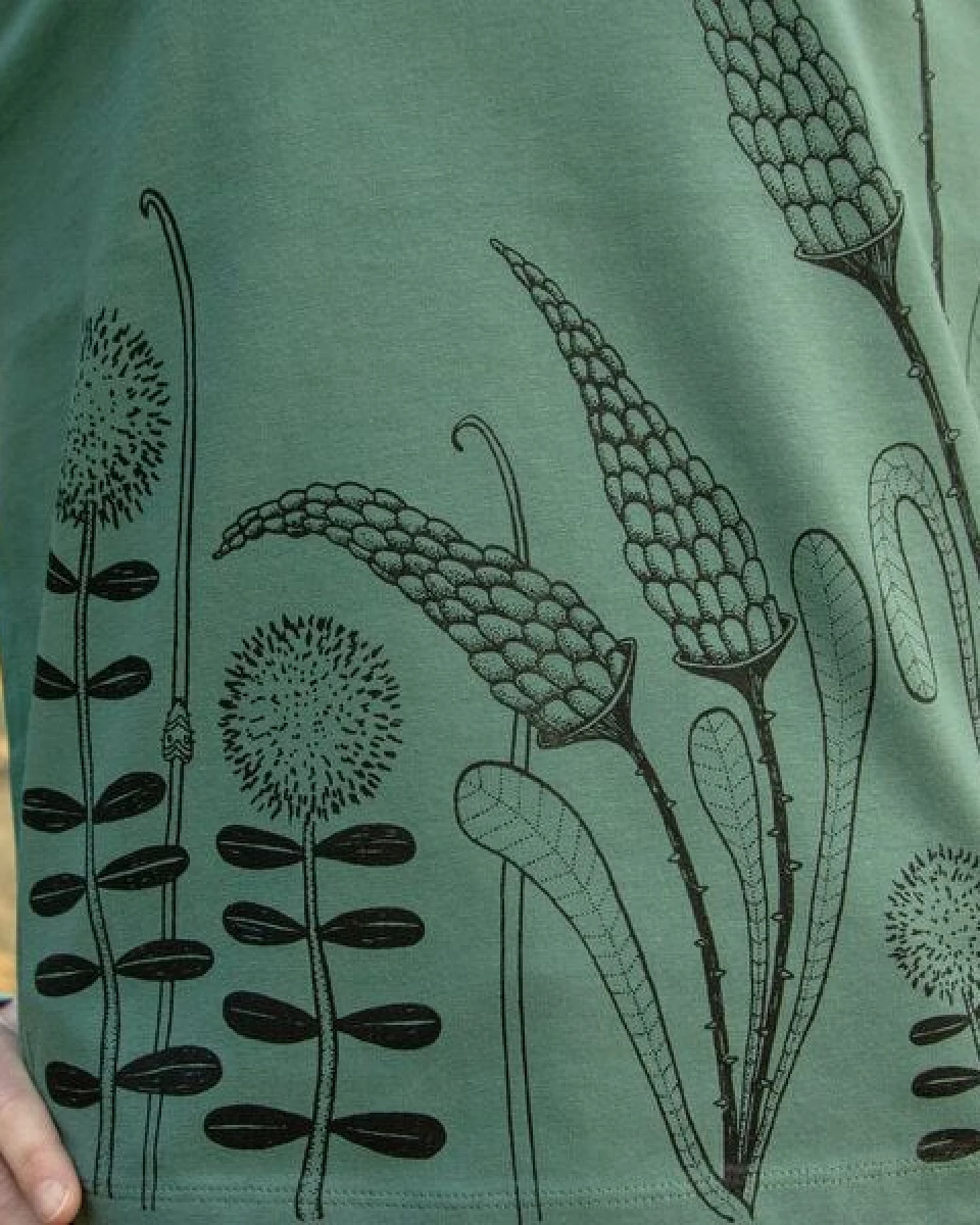 Cmig Waldwiese Langarmshirt in green bay – Ansicht 2