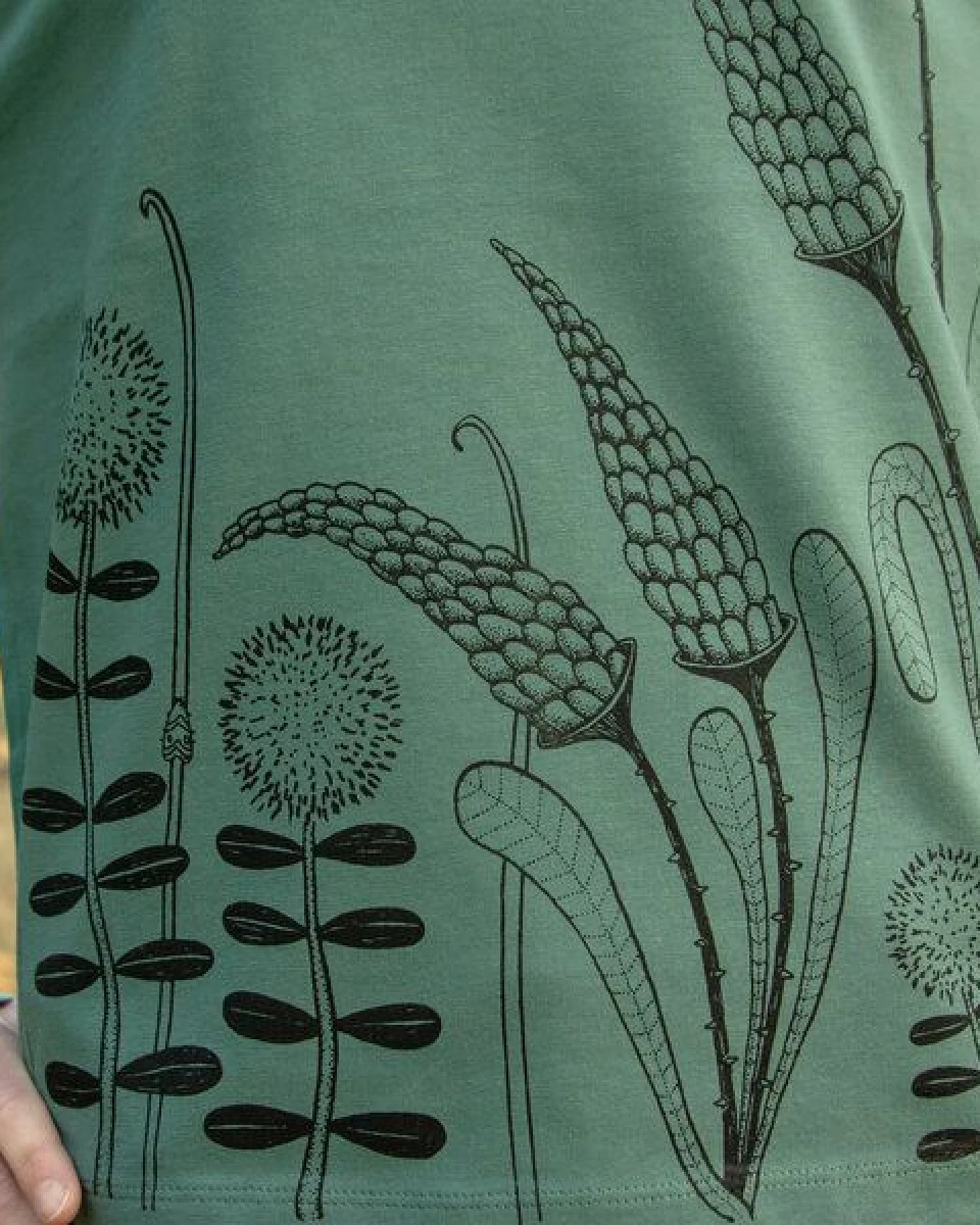 Cmig Waldwiese Langarmshirt in green bay – Ansicht 2