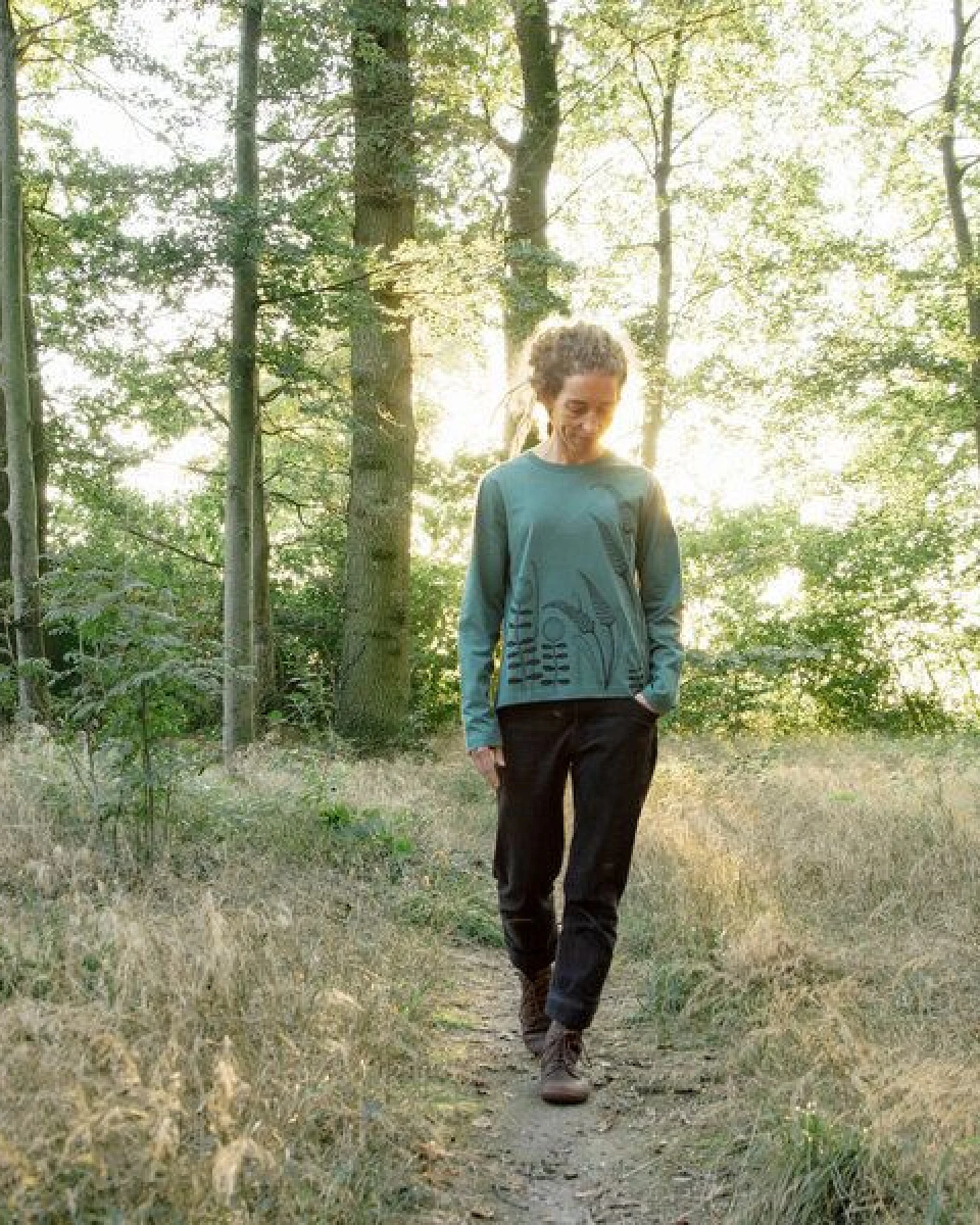 Cmig Waldwiese Langarmshirt in green bay – Ansicht 3