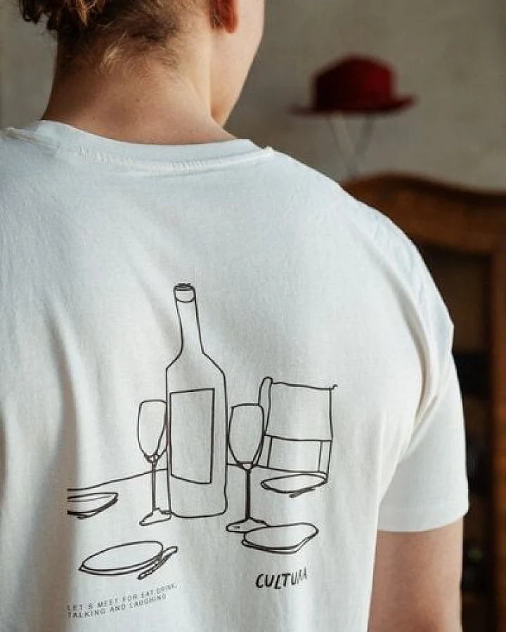 Kultgut NEW Upcycling Generation- Artdesign - Bioshirt / Cultura
