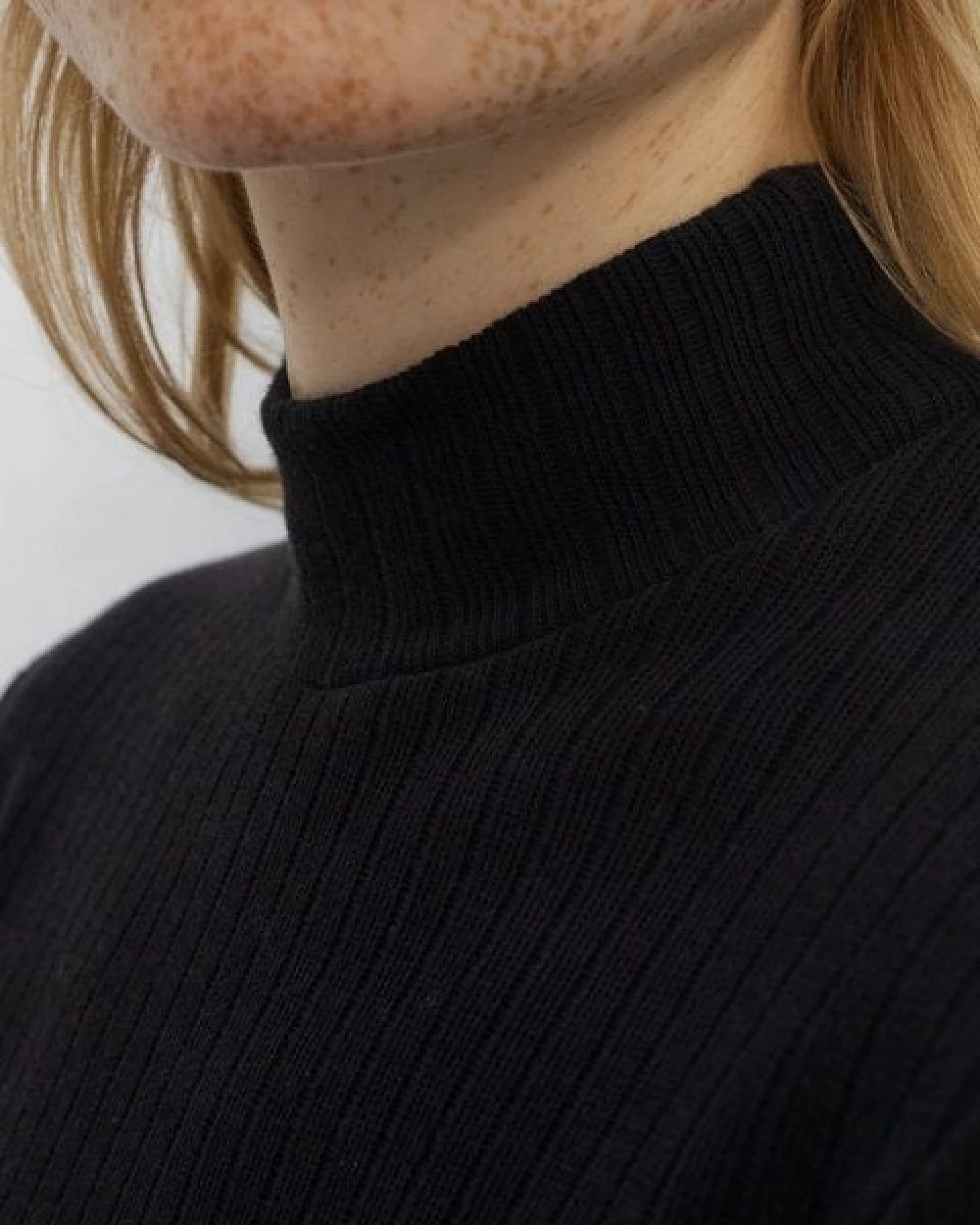 Rotholz Schweres Mockneck Longsleeve aus Bio Baumwolle – Ansicht 4